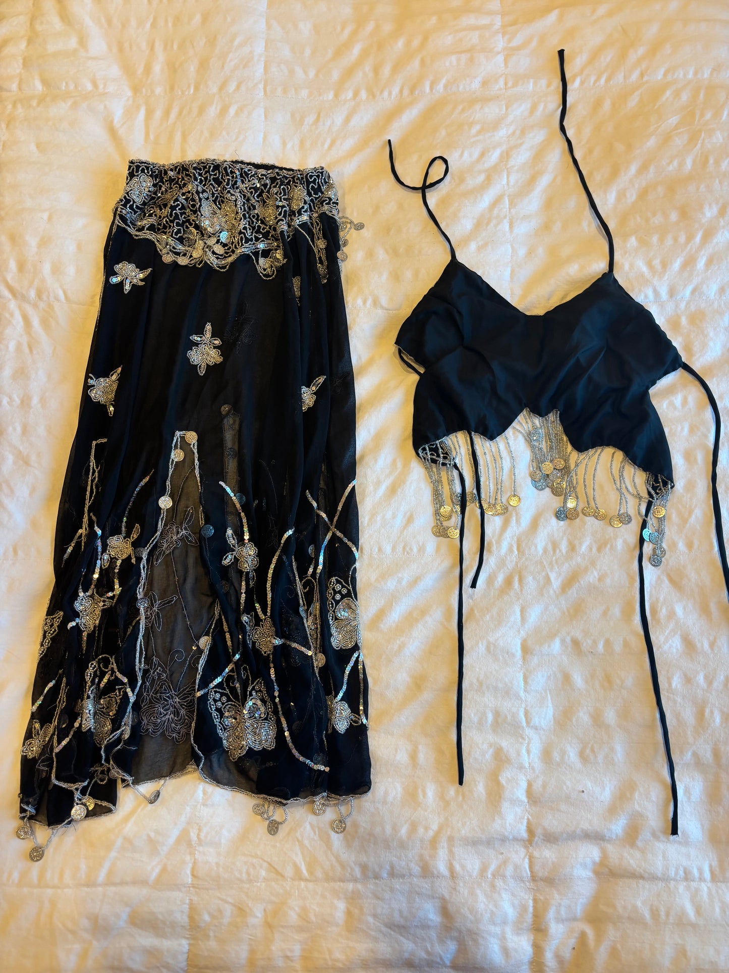 backless beaded set