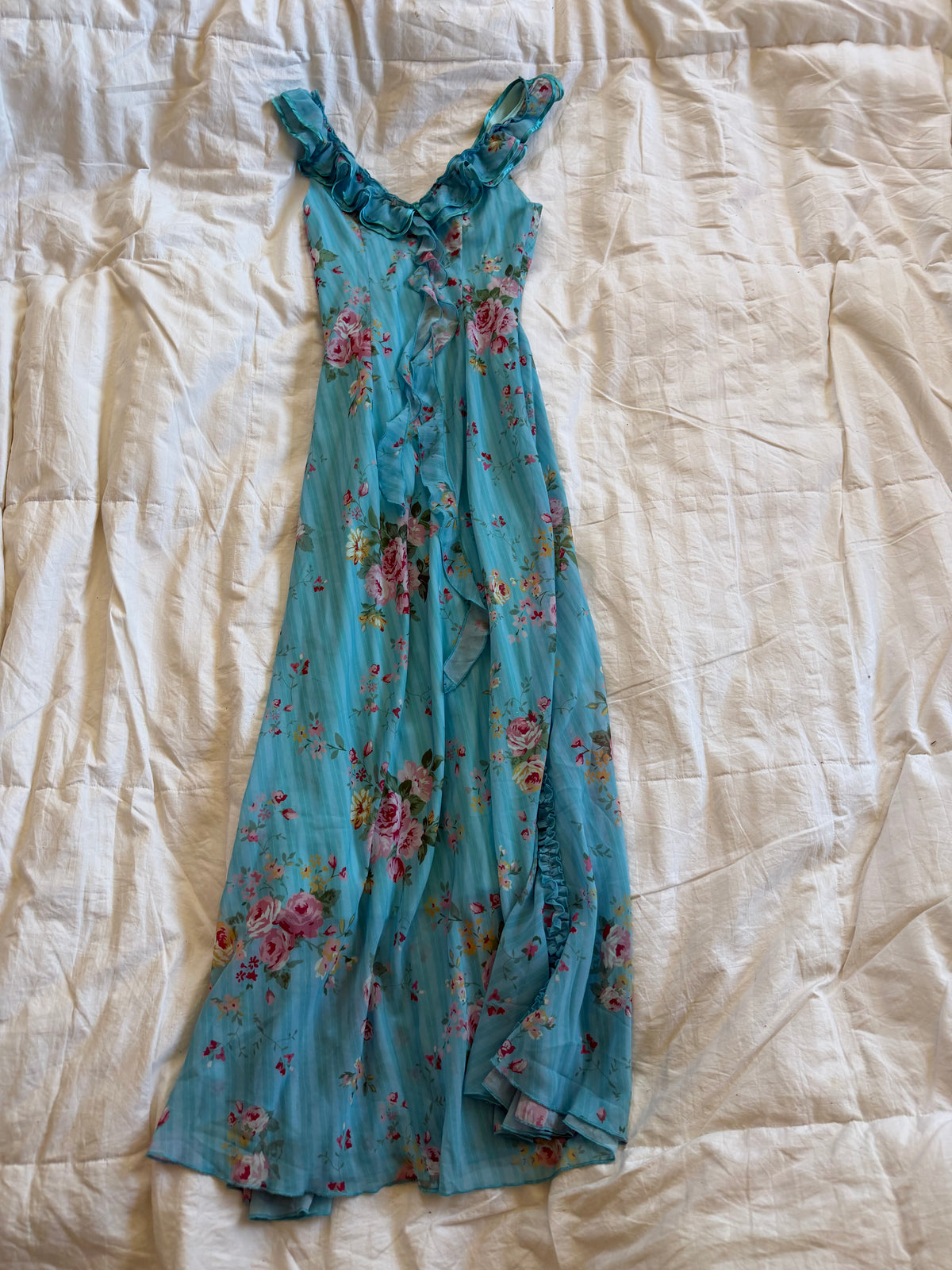 floral maxi dress