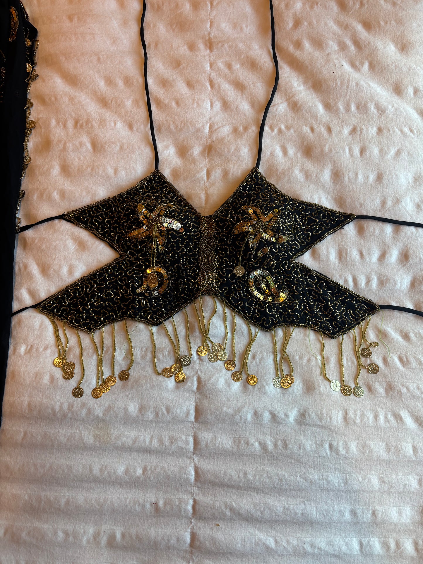 beaded butterfly festival set
