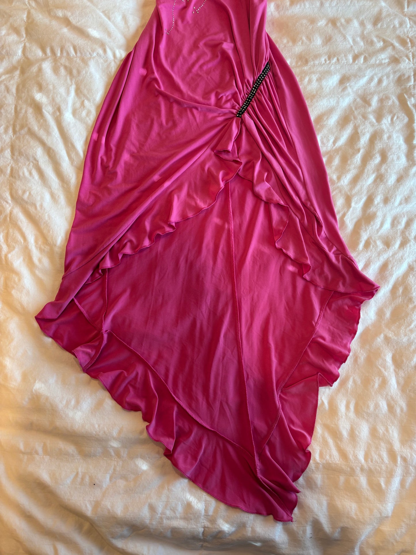 asymmetrical ynes dress