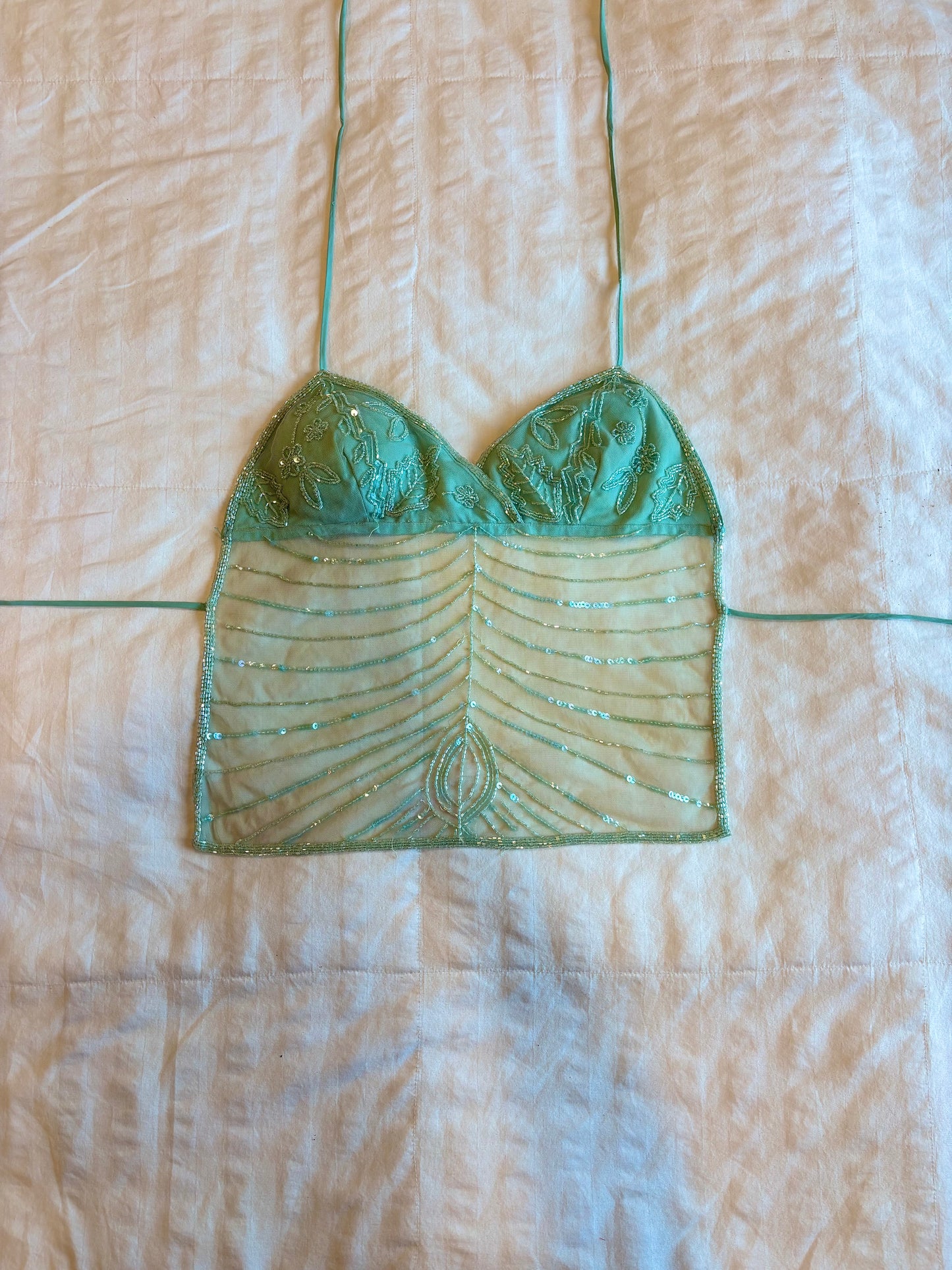 beaded top