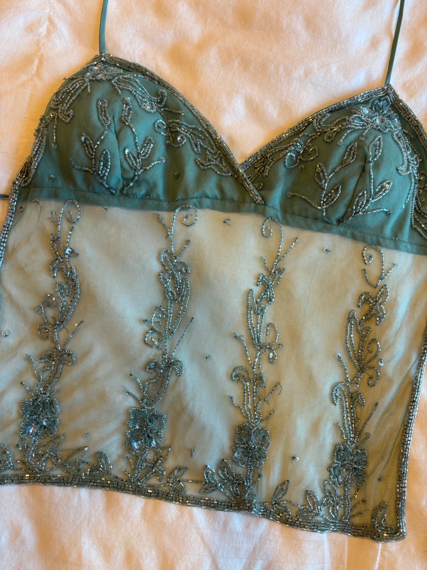 backless beaded passport top