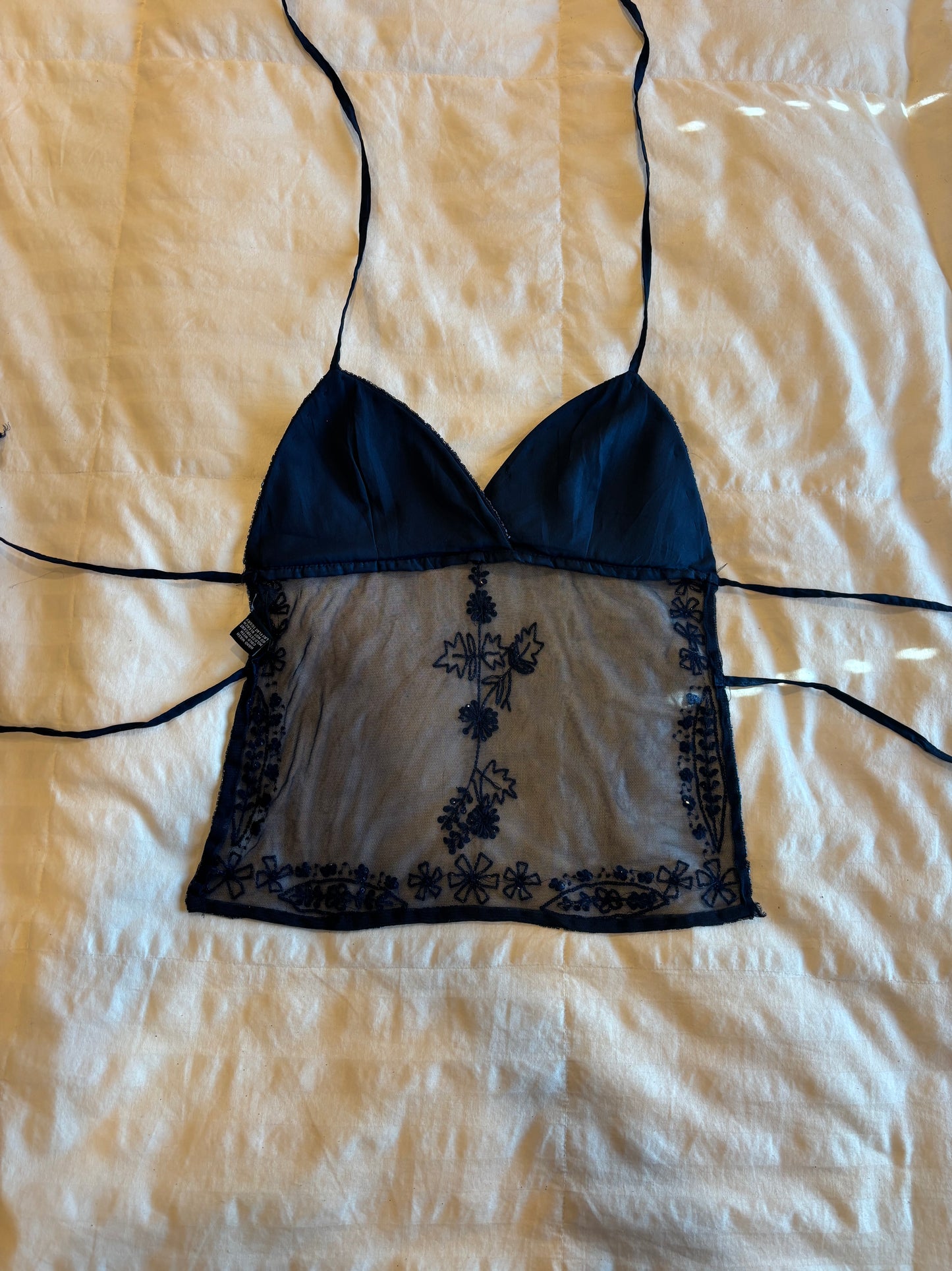 backless beaded top