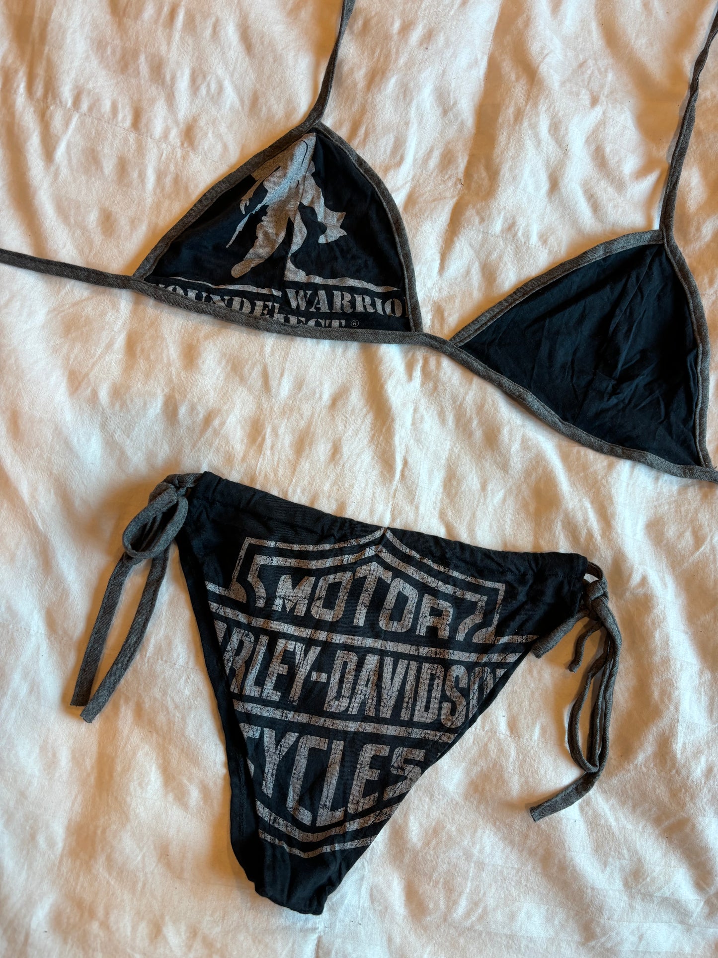 reworked harley davidson bikini