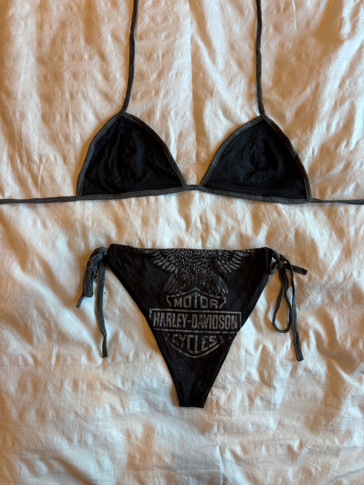 reworked harley davidson bikini