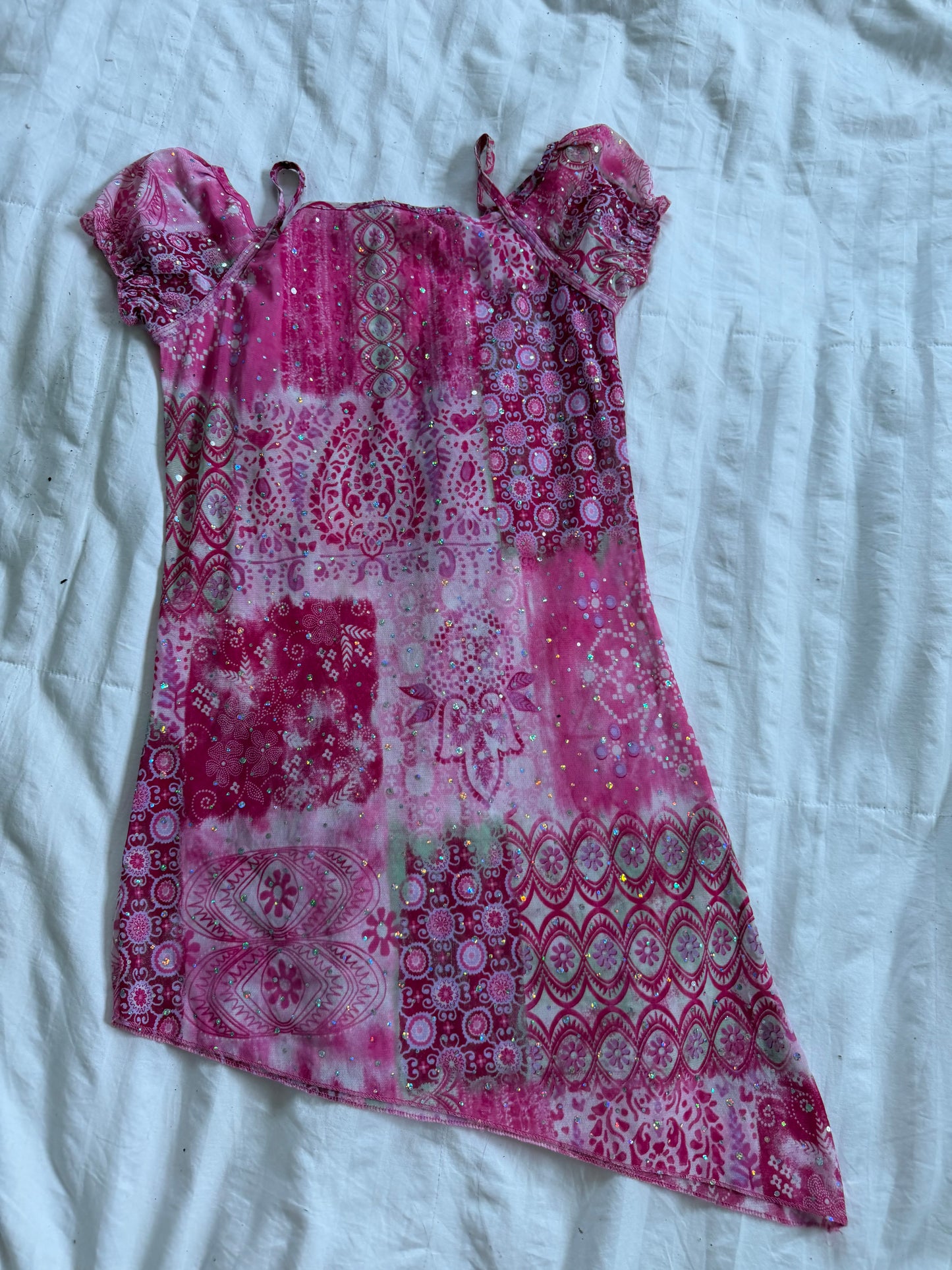 spot paisley top