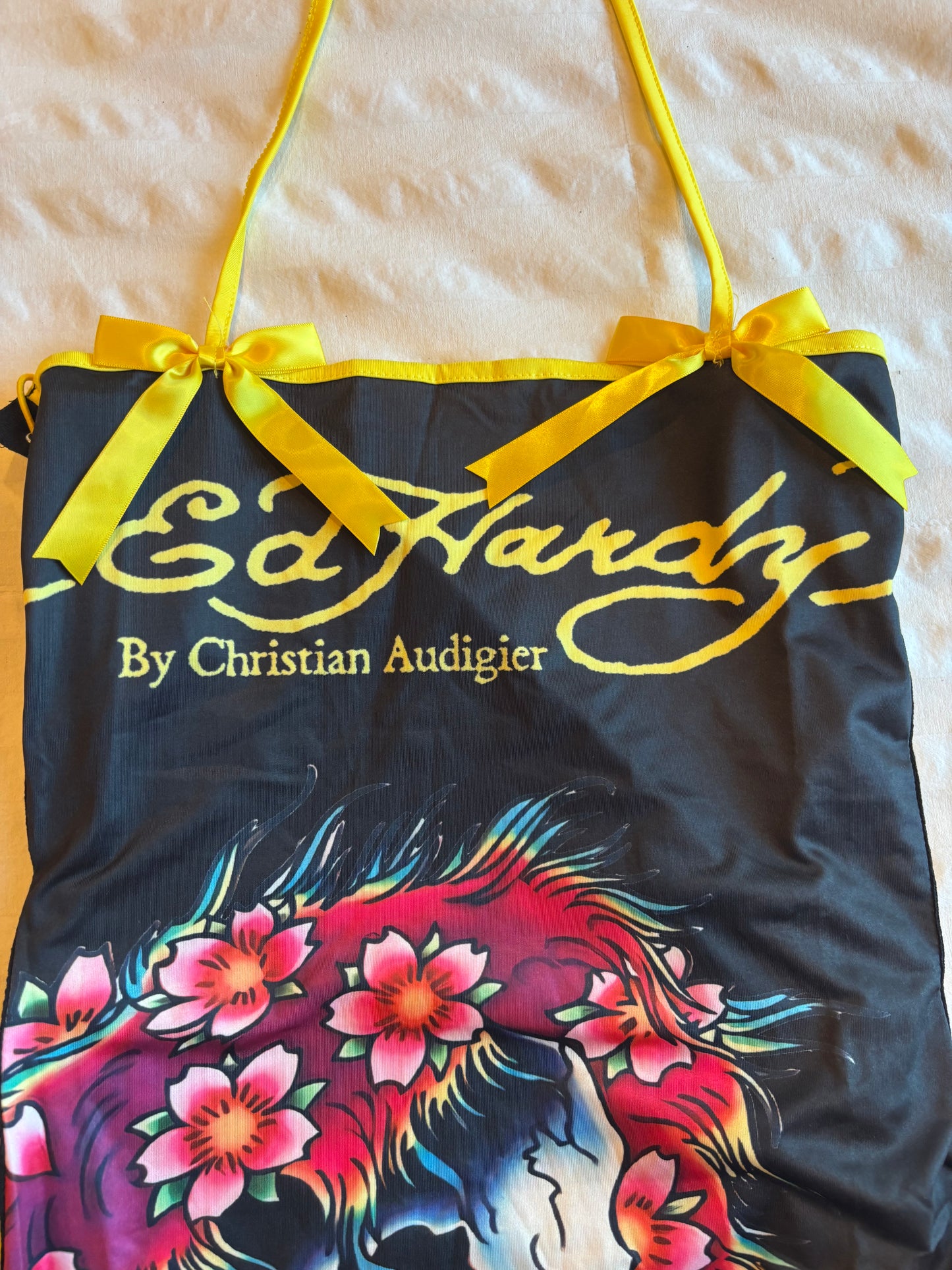 adorable ed hardy mini dress