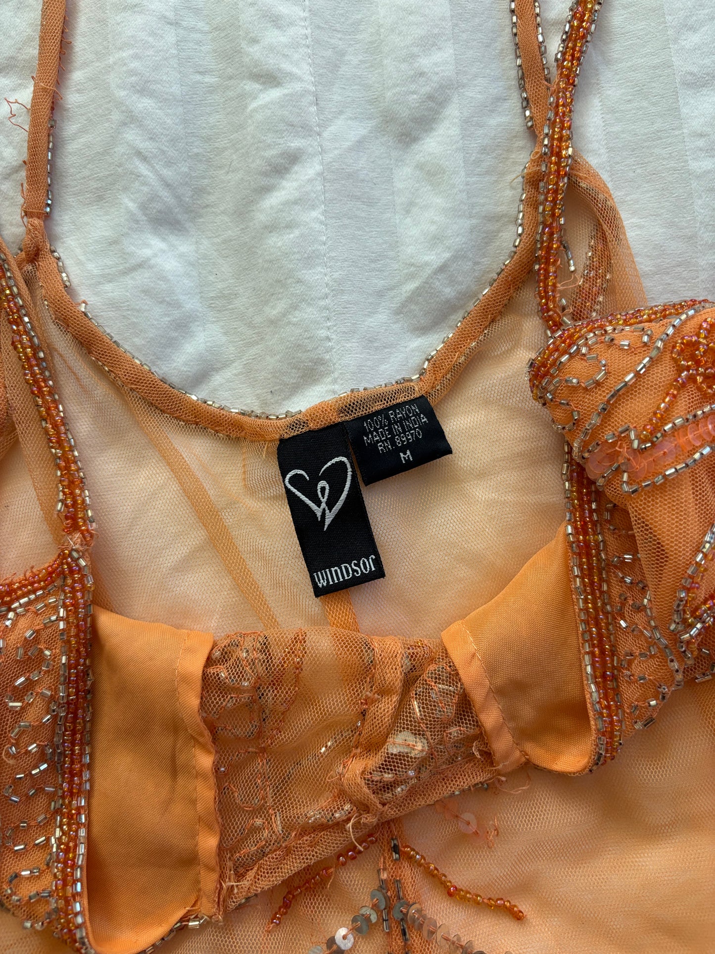 beaded top