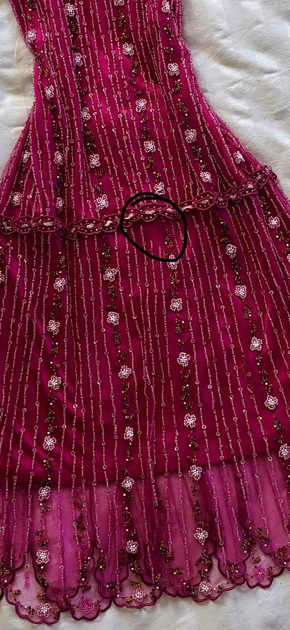 beaded sue wong dress