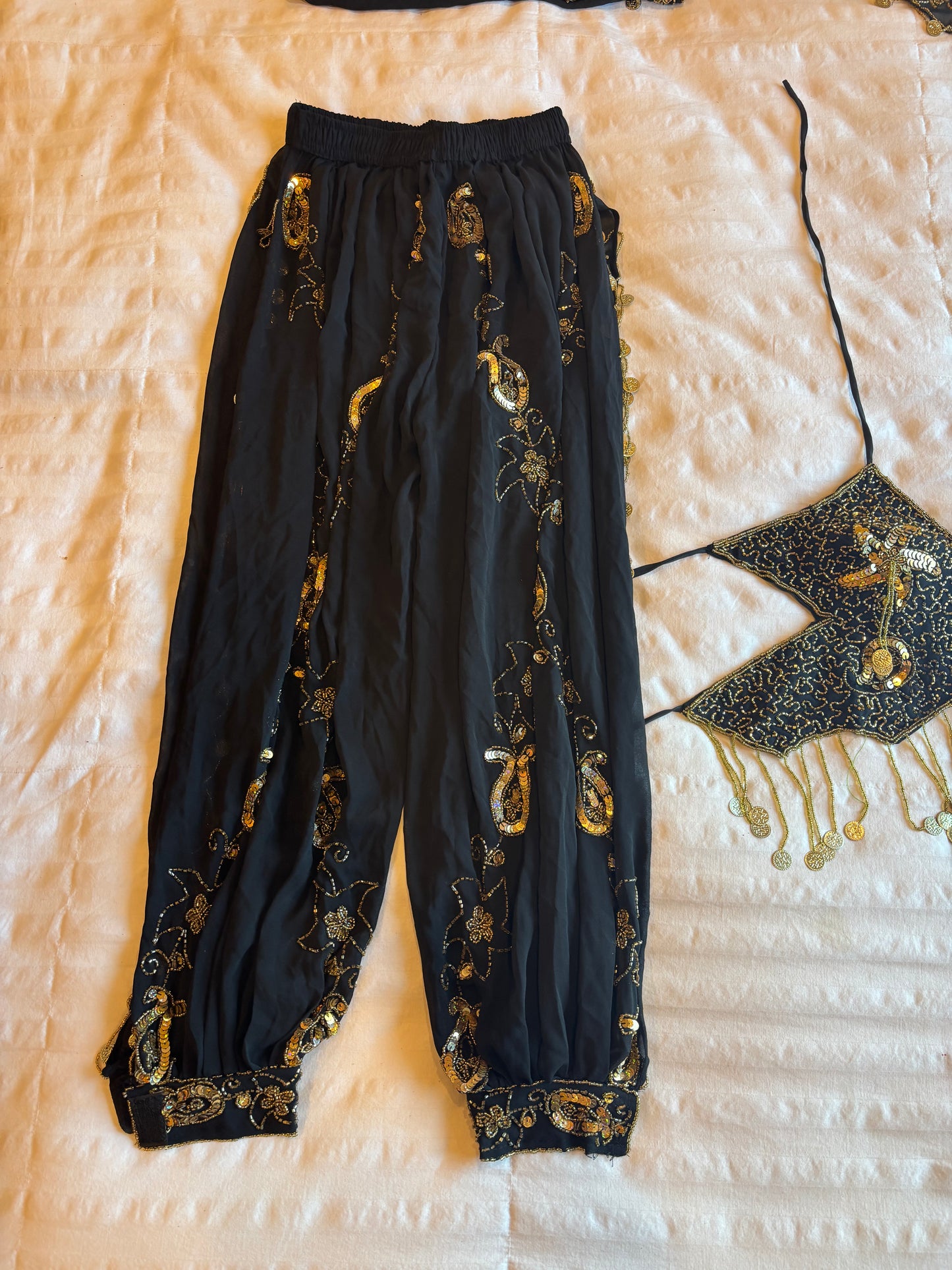 beaded butterfly festival set
