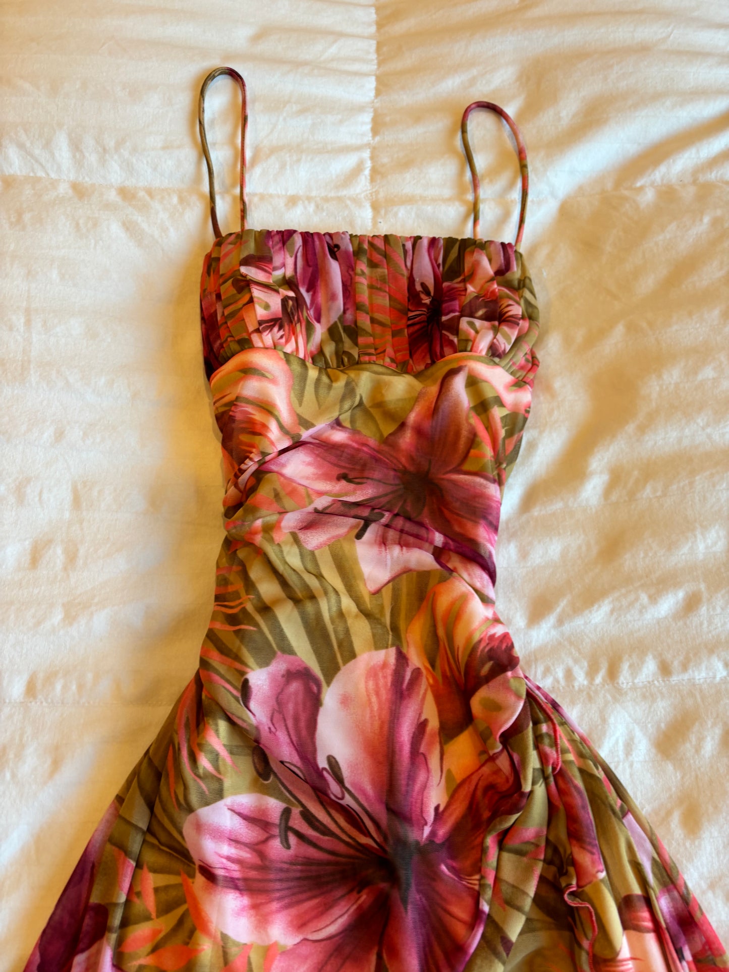 city triangles maxi dress