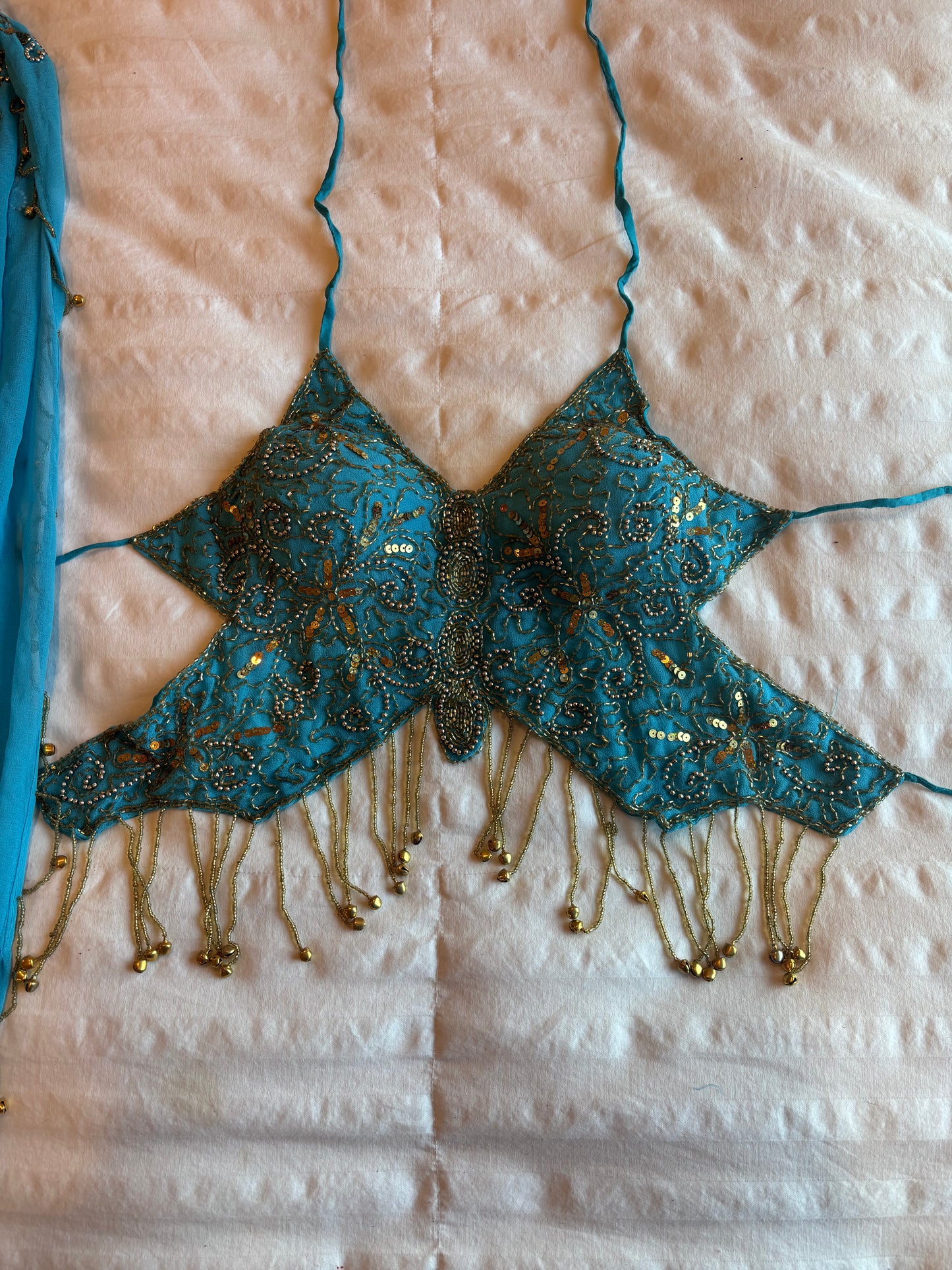 beaded butterfly festival set
