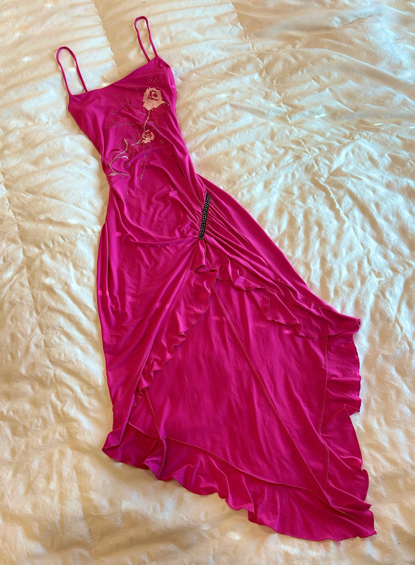 asymmetrical ynes dress