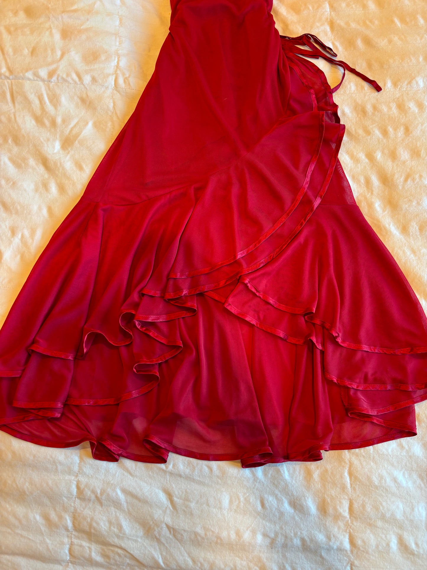 fairy strapless dress