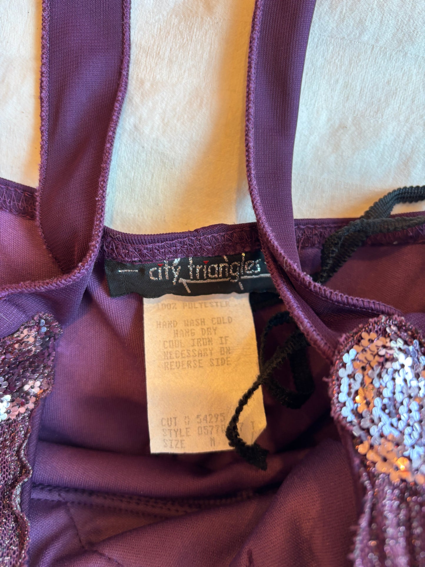 city triangles dress