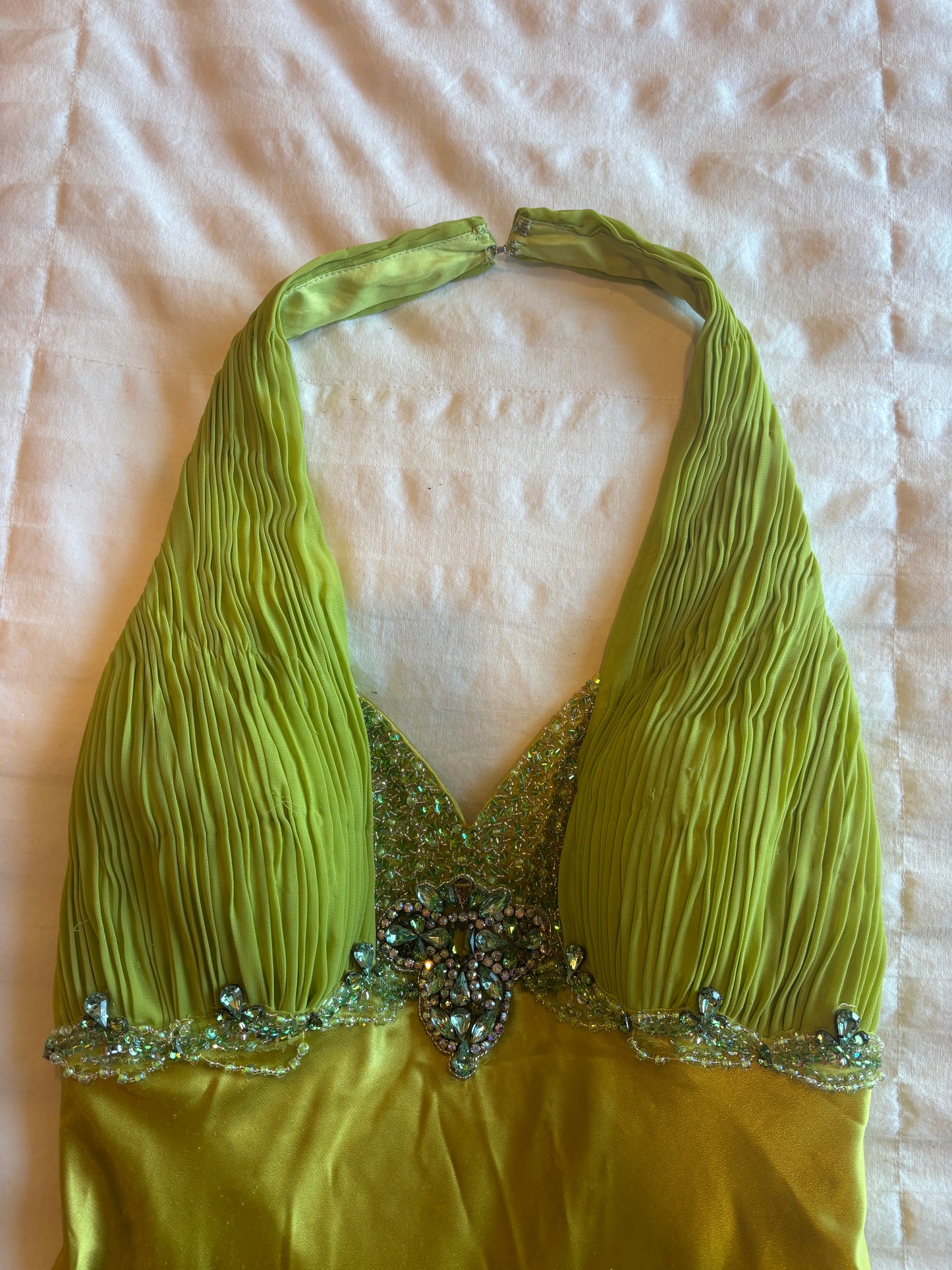 beaded fairy halter dress