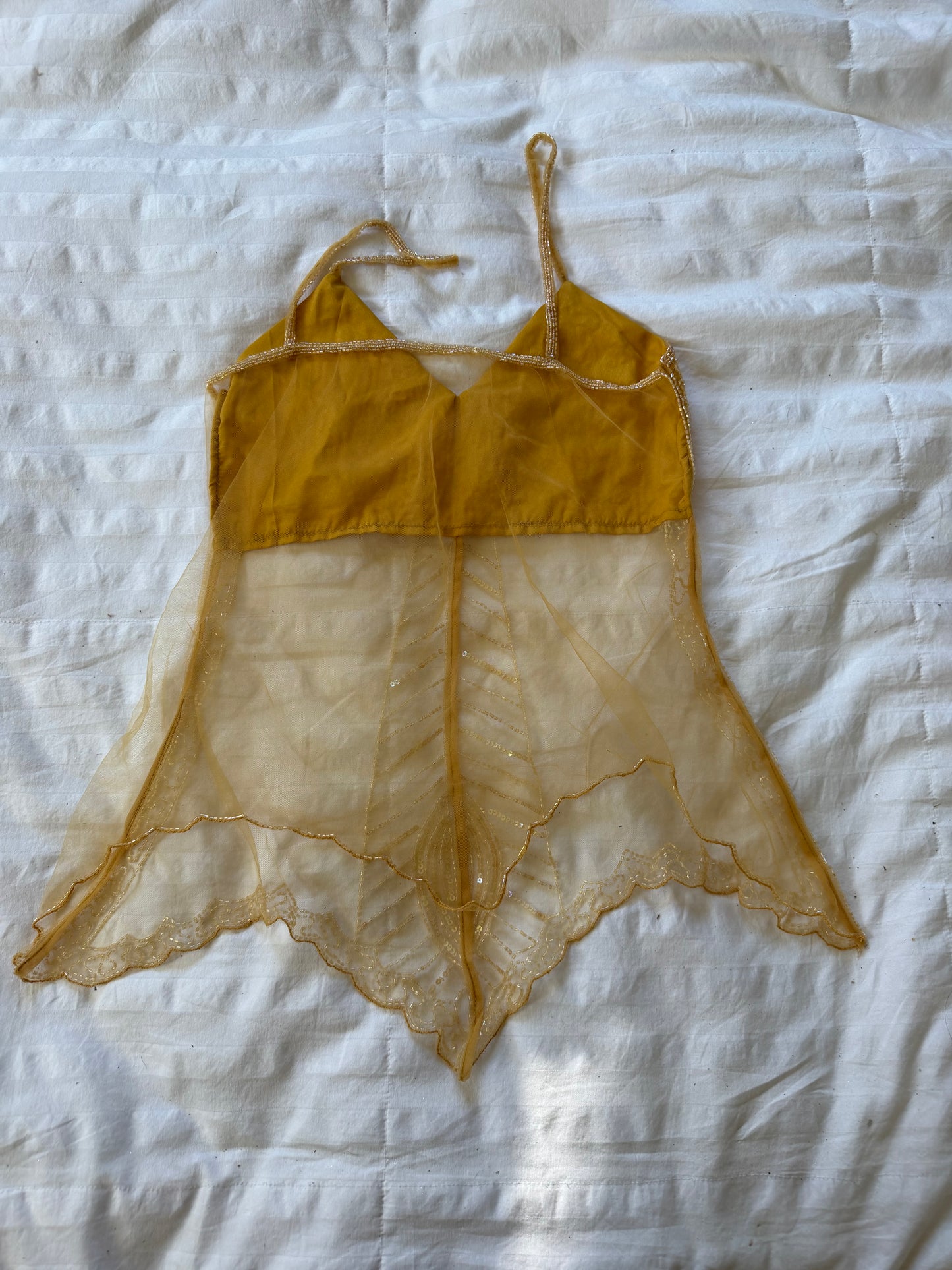 fairy beaded top