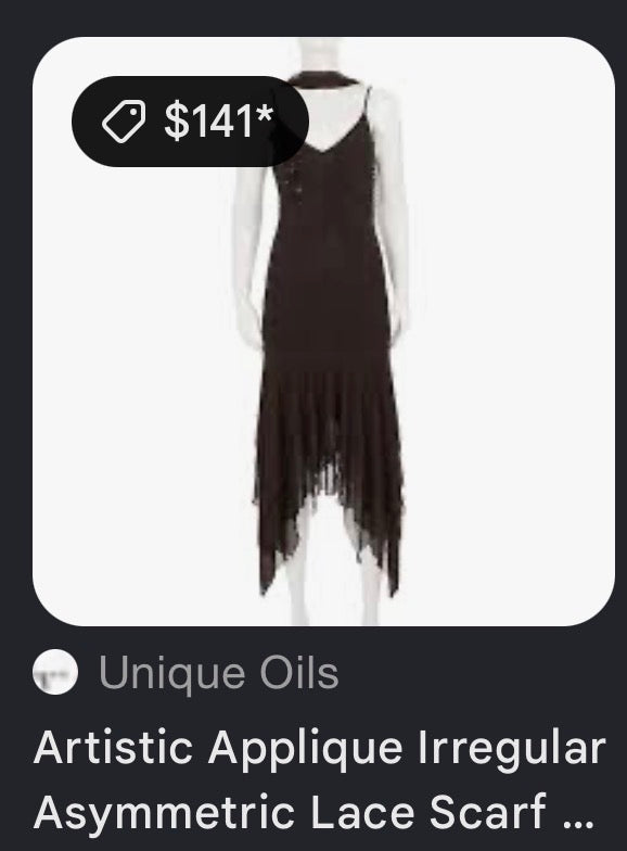 asymmetrical beaded fairy dress set
