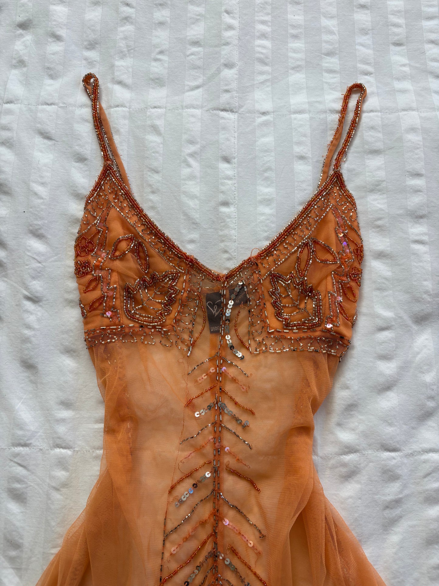 beaded top