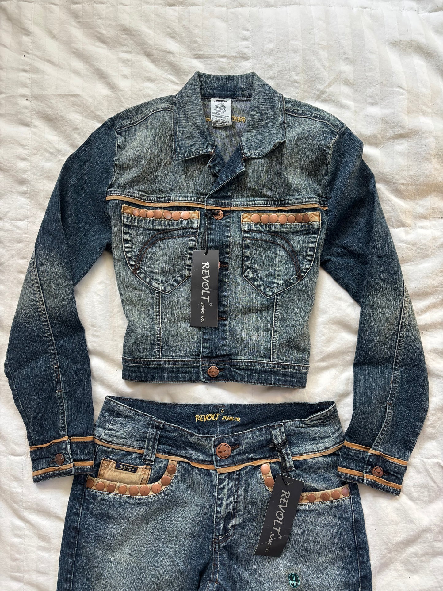 adorable                                 denim set