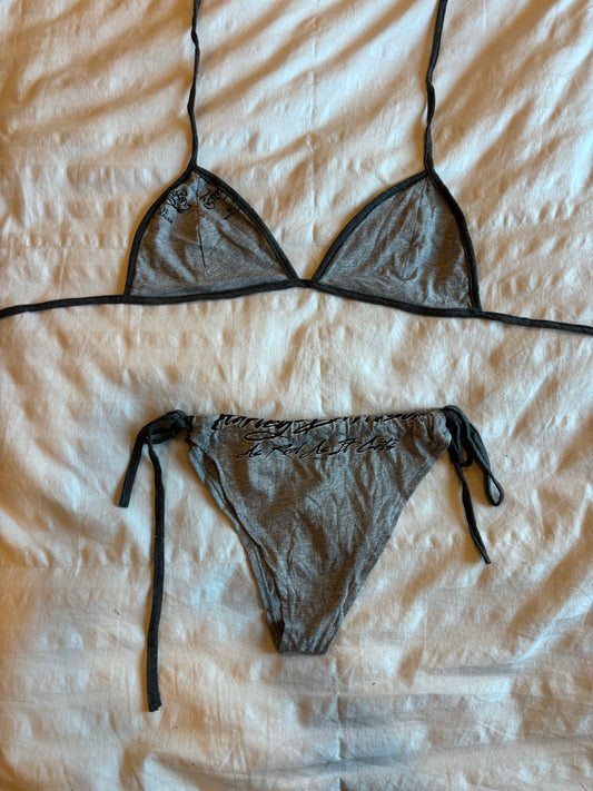 amazing reworked harley davidson bikini