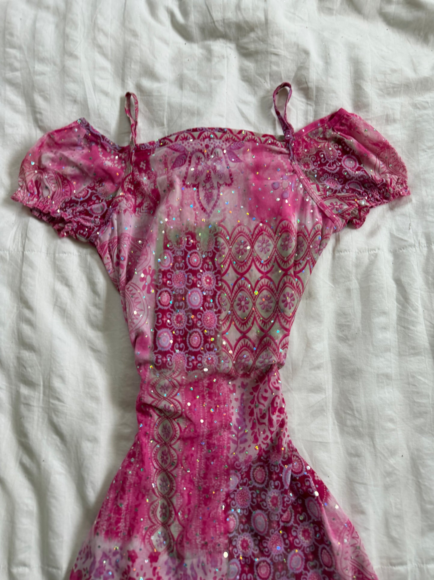 spot paisley top