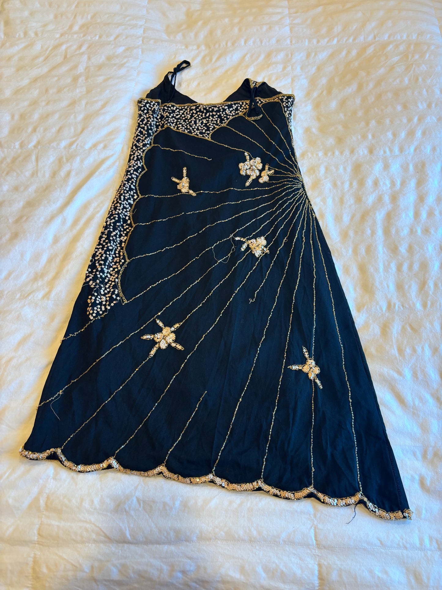 beaded fairy dress