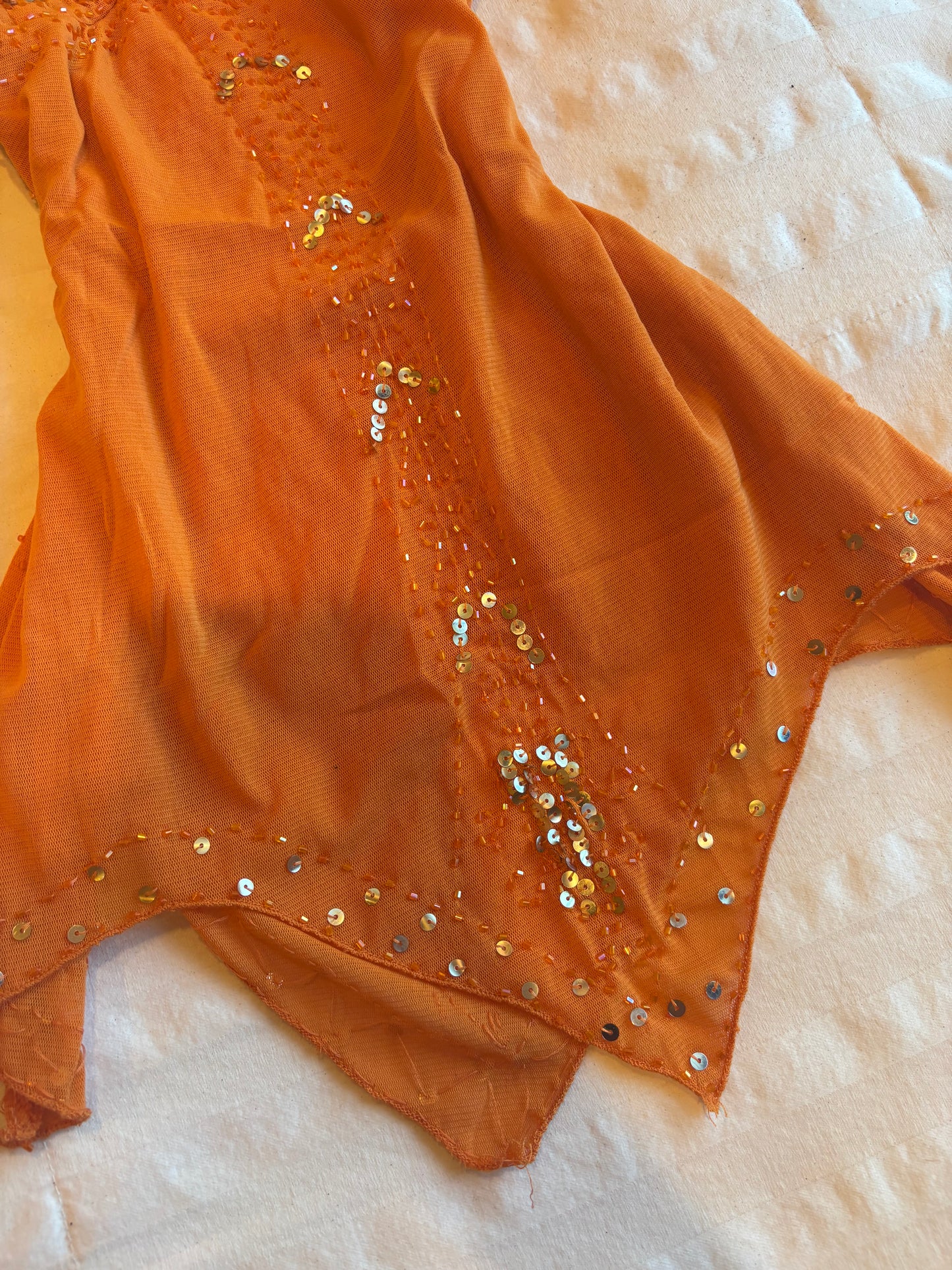 beaded fairy top