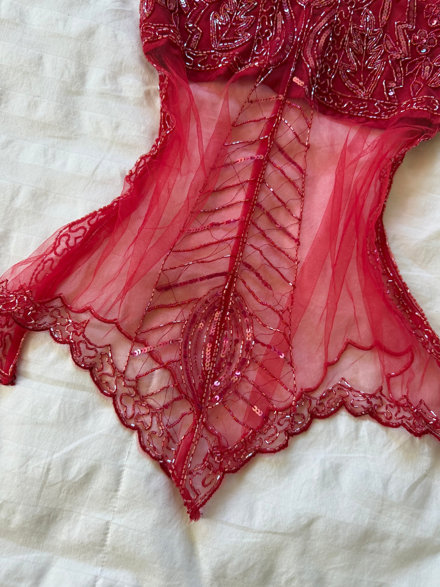 fairy beaded top