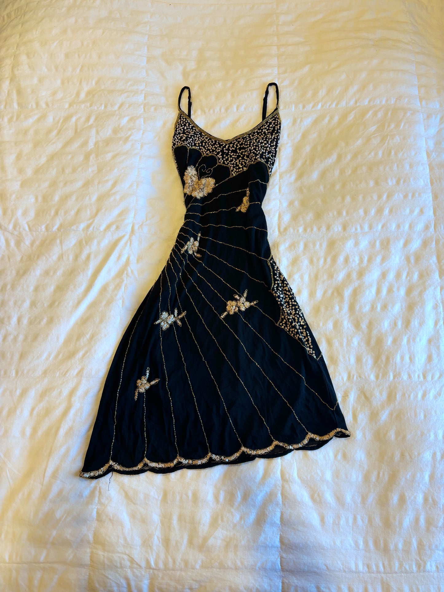 beaded fairy dress