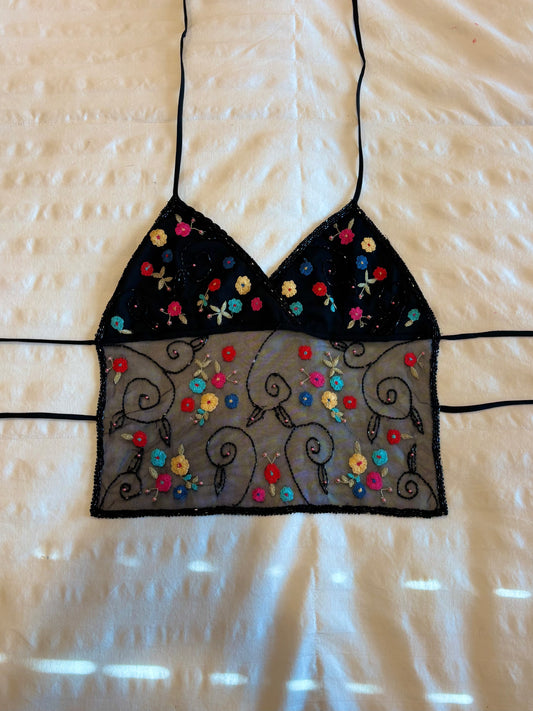 backless beaded top