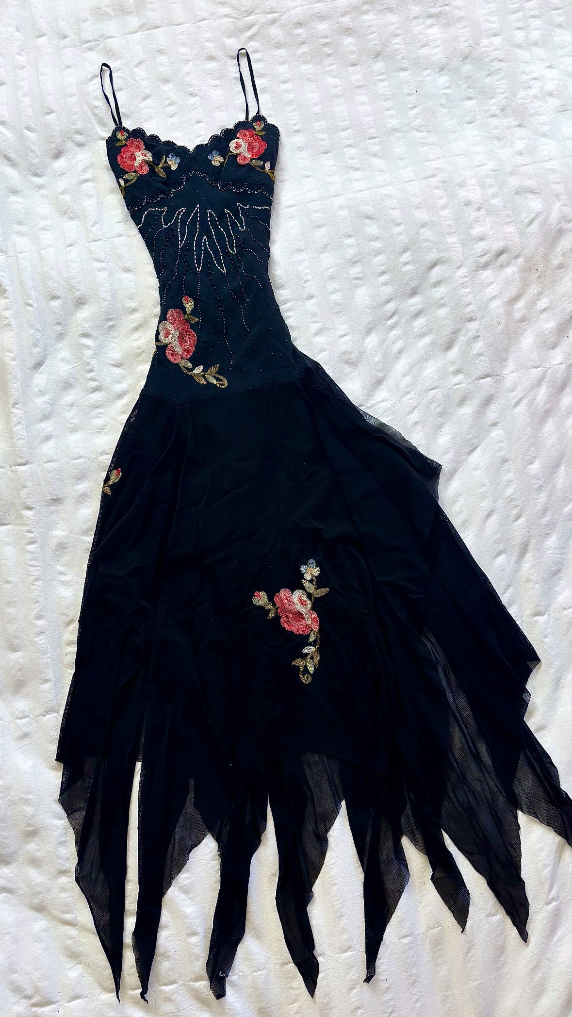 beaded cache dress