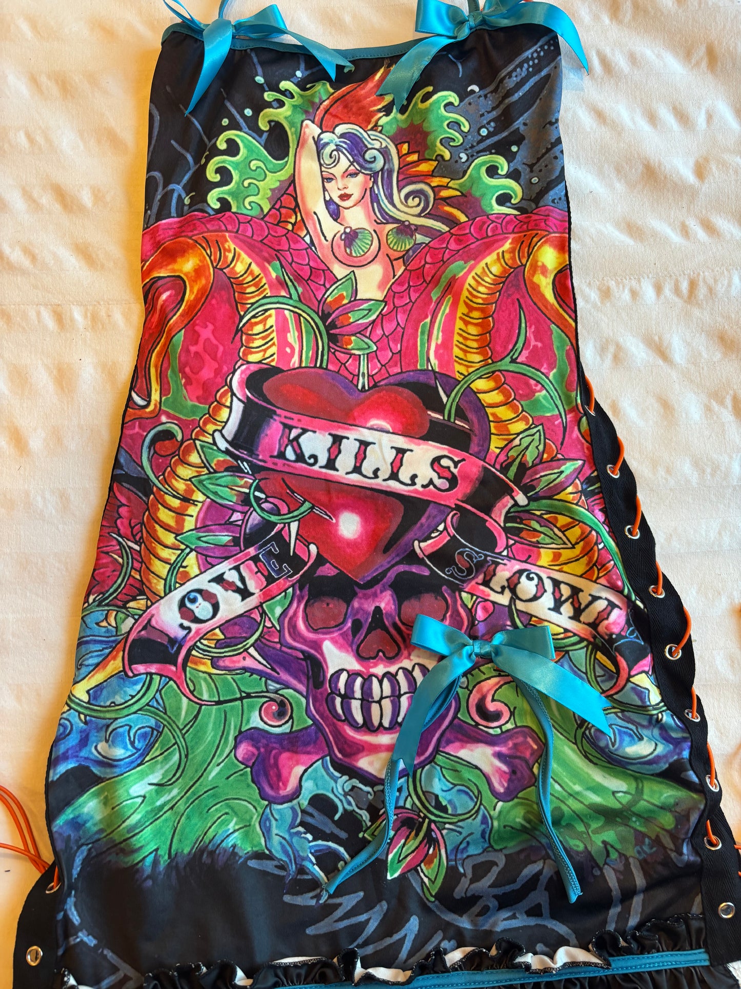 ed hardy mini dress