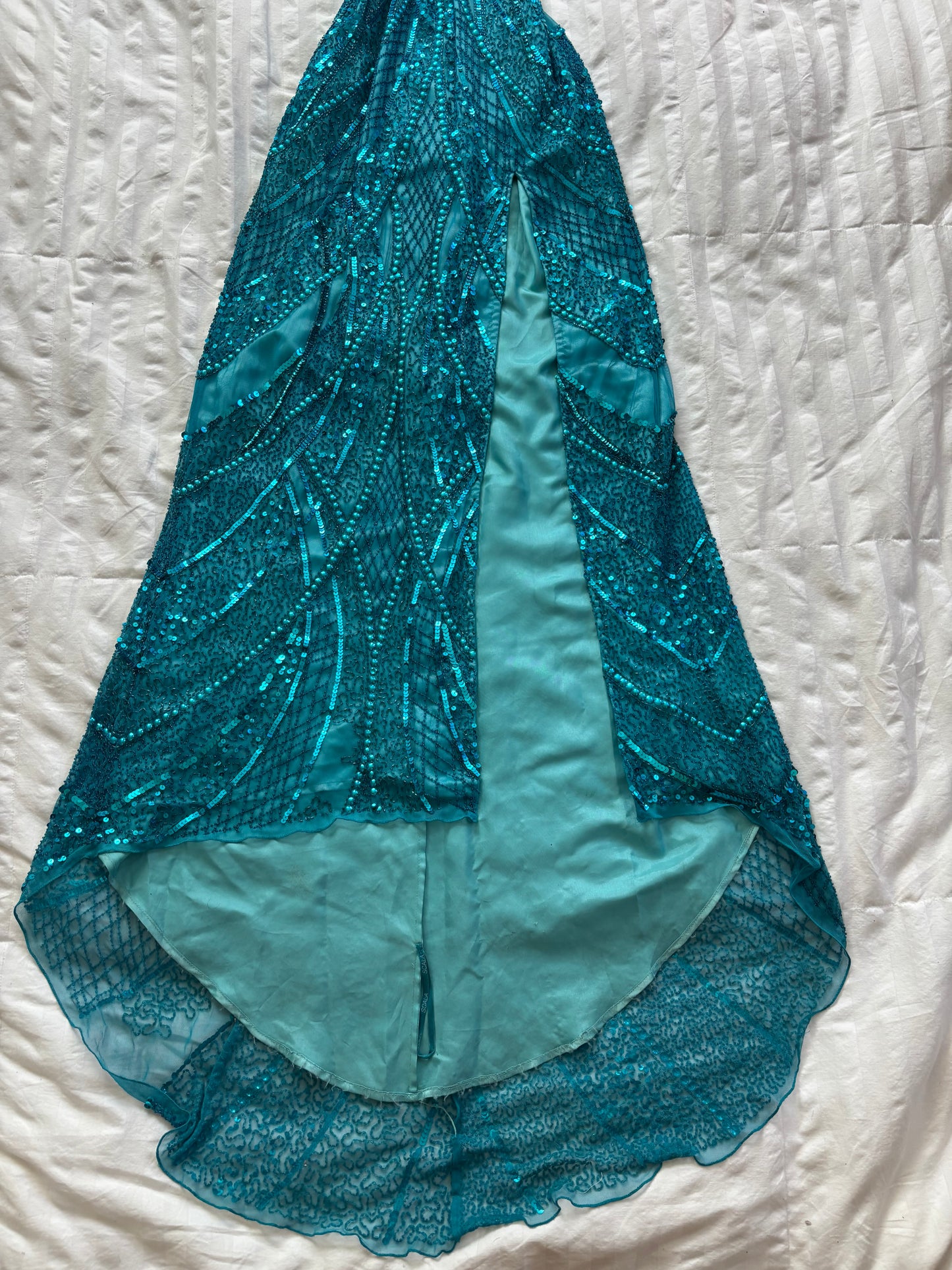 beaded scala dress