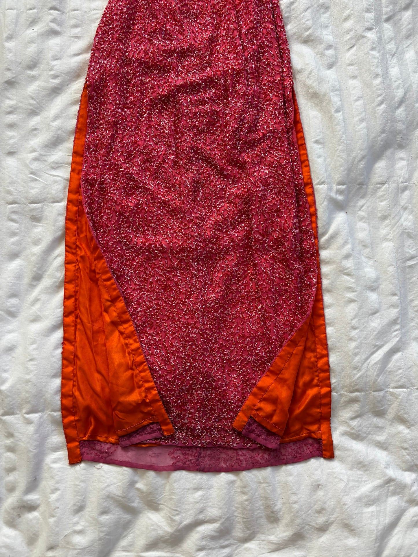 beaded scala dress