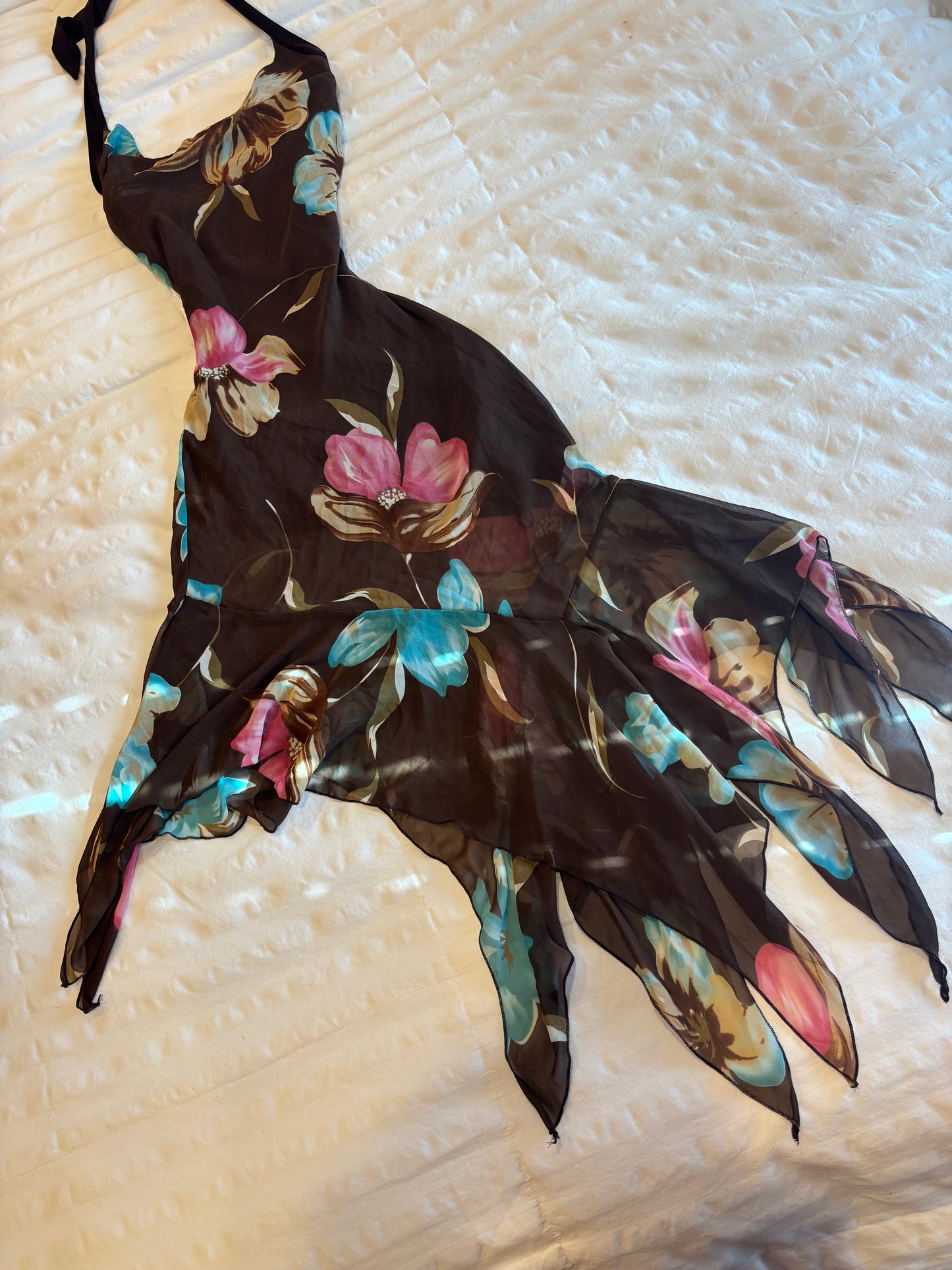 asymmetrical fairy dress