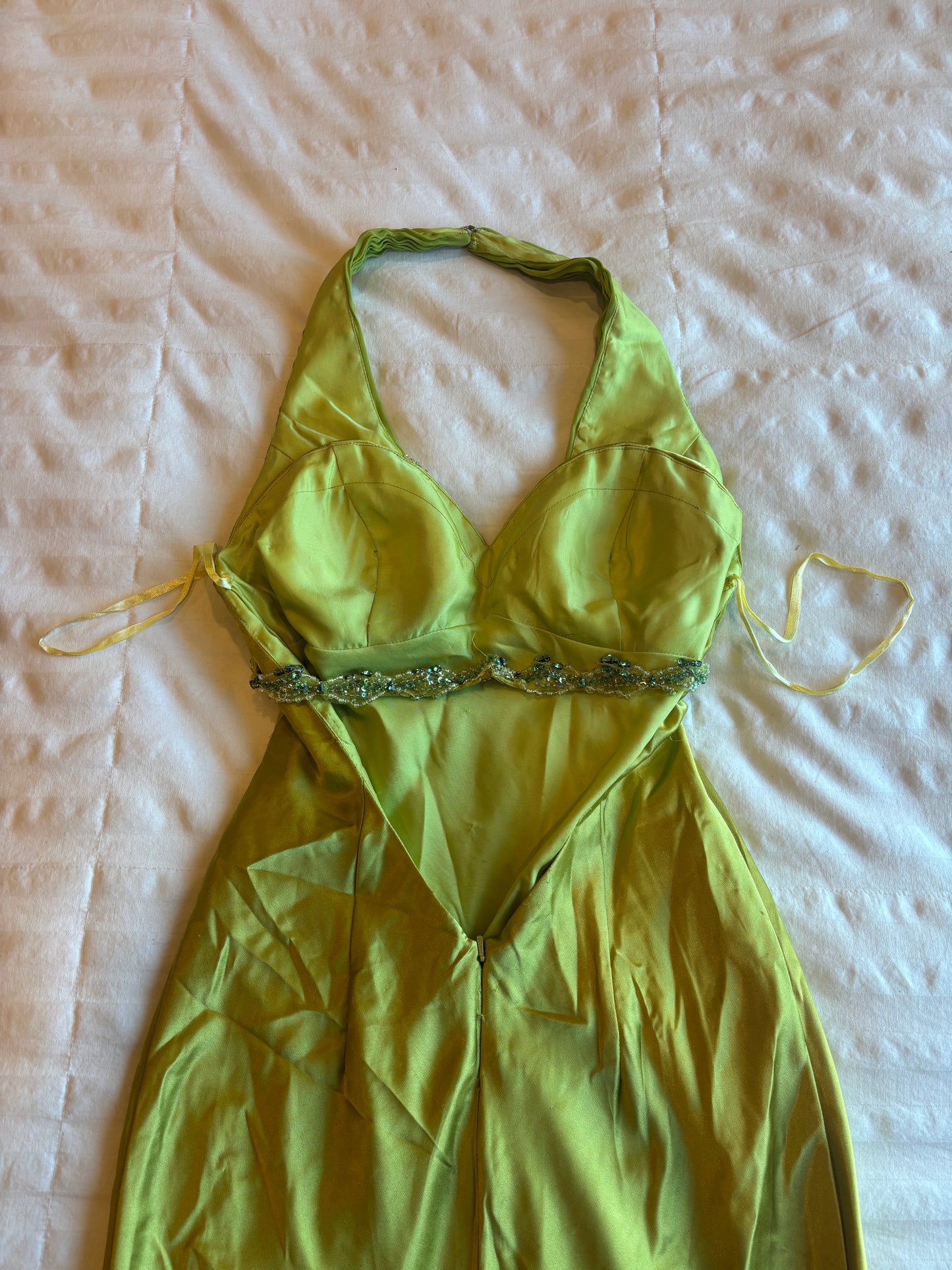 beaded fairy halter dress