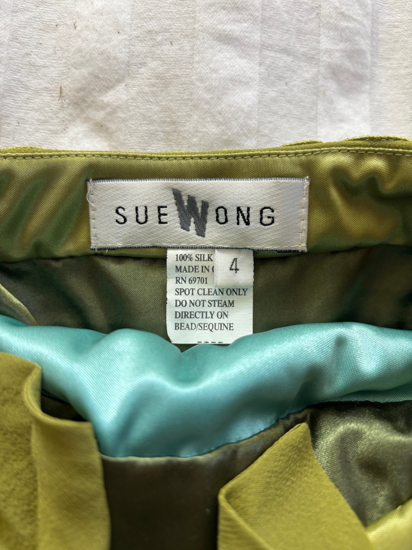 beaded vintage sue wong dress