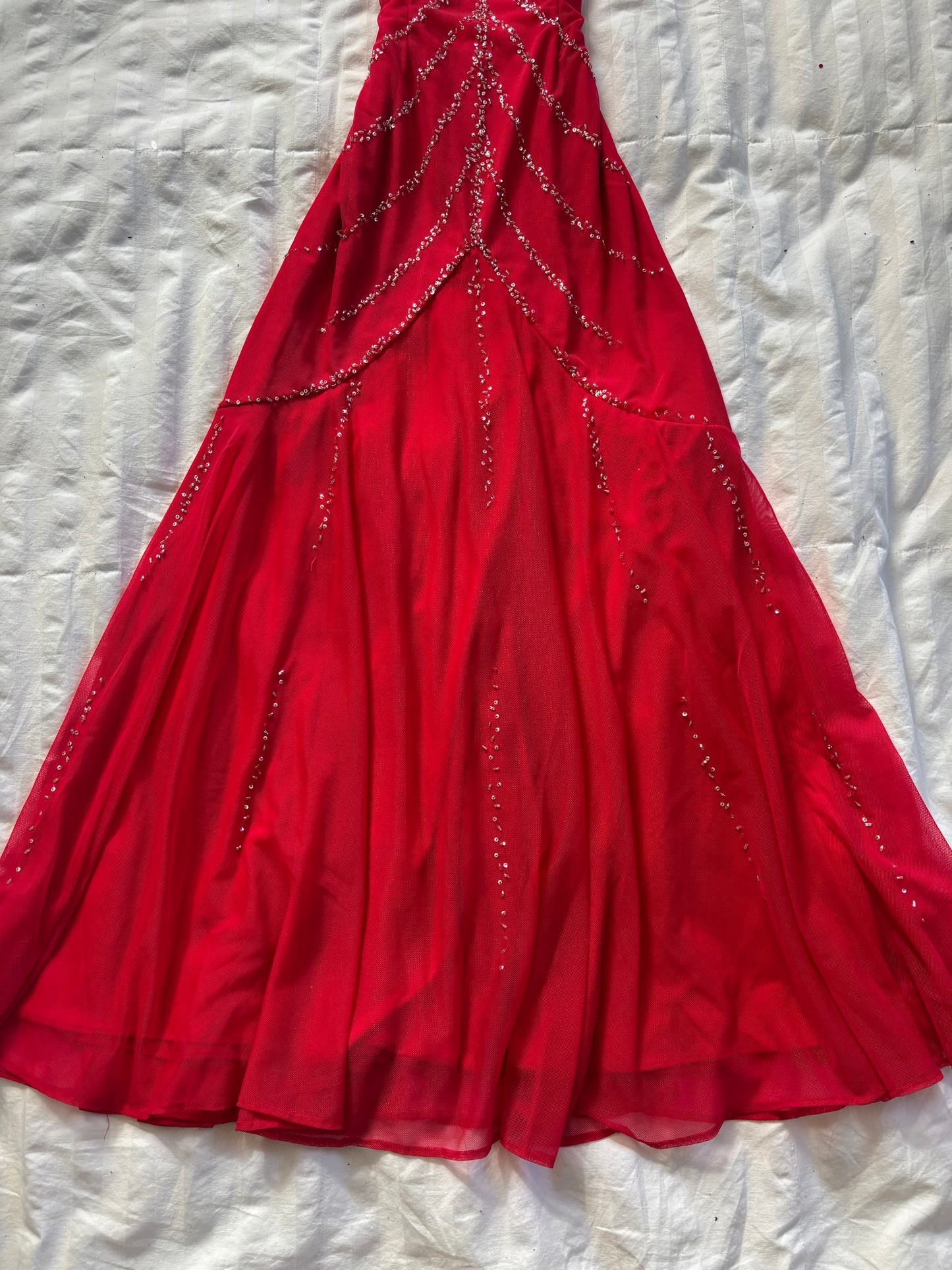 beaded maxi dress
