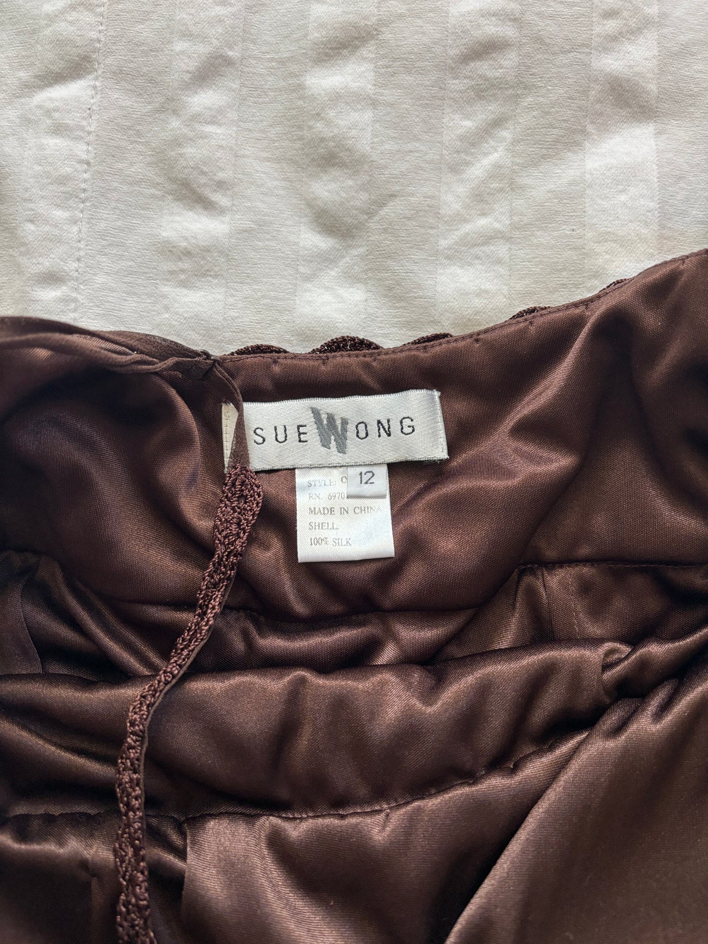 sue wong dress
