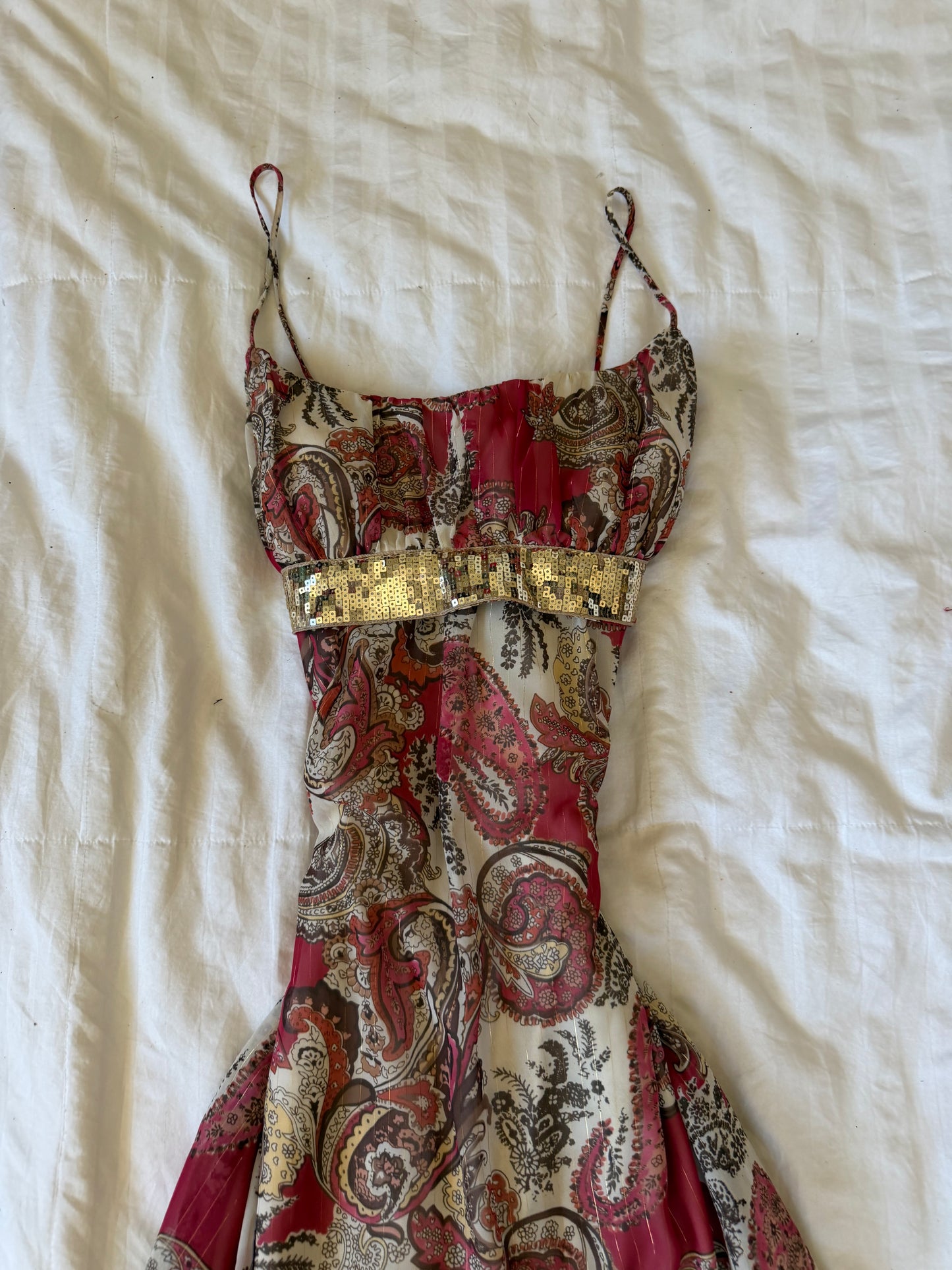adorable paisley cdc dress