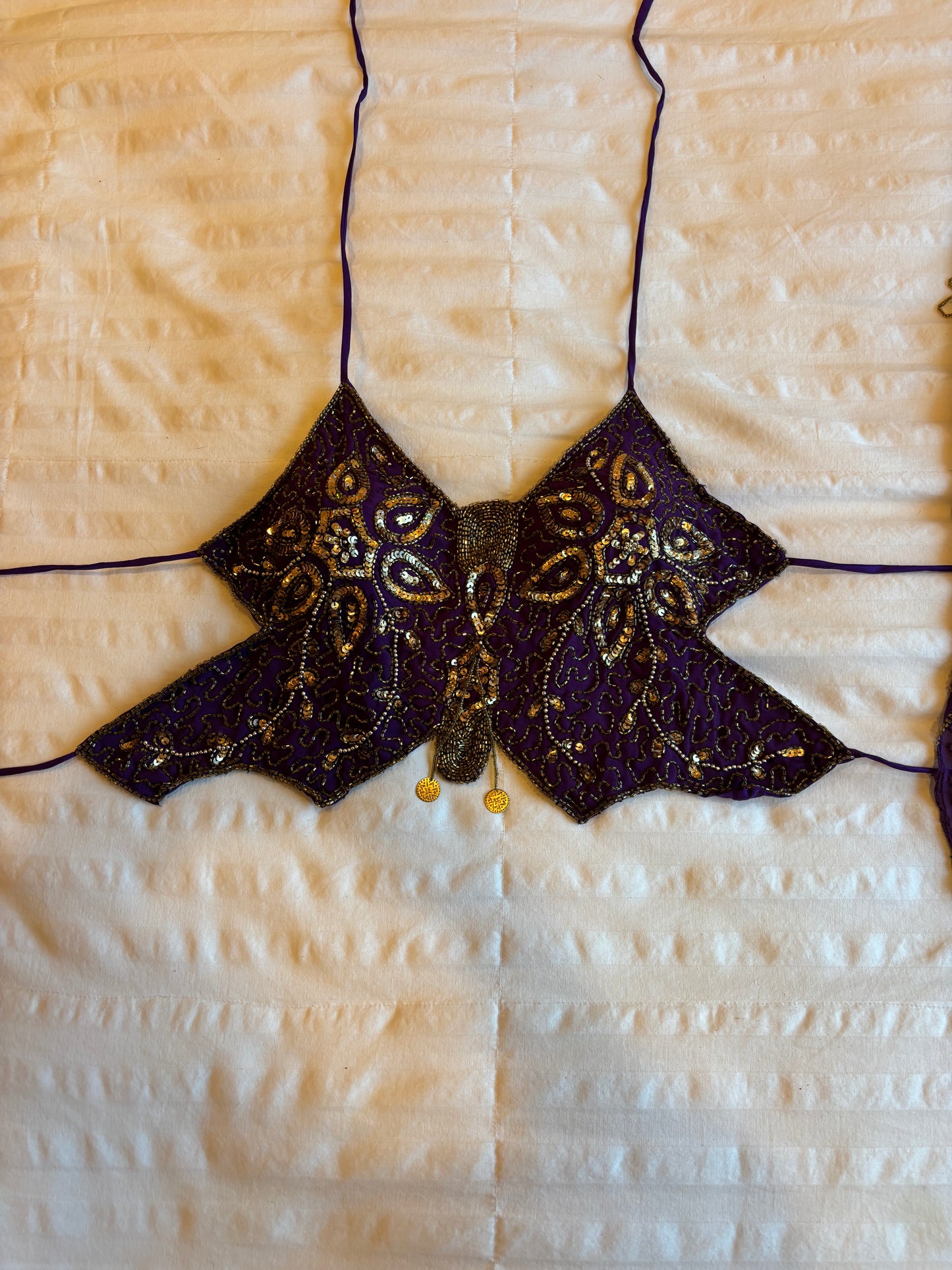 butterfly beaded set