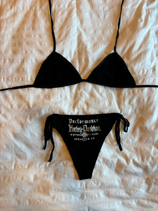 reworked harley davidson bikini