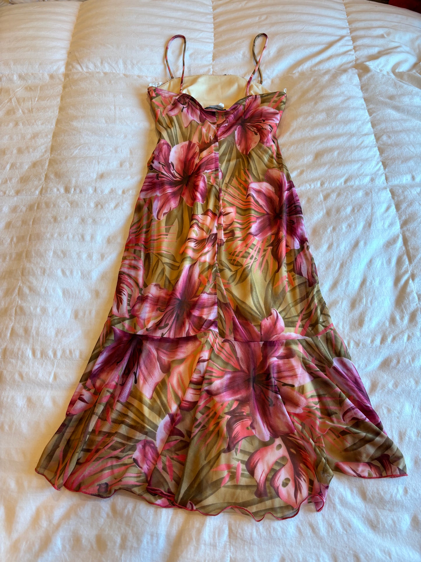 city triangles maxi dress