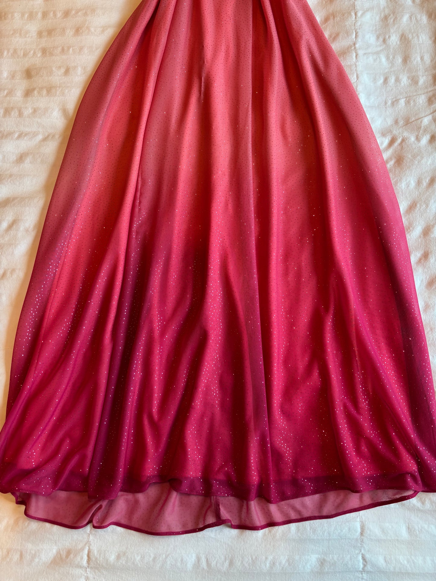 beaded strapless dress
