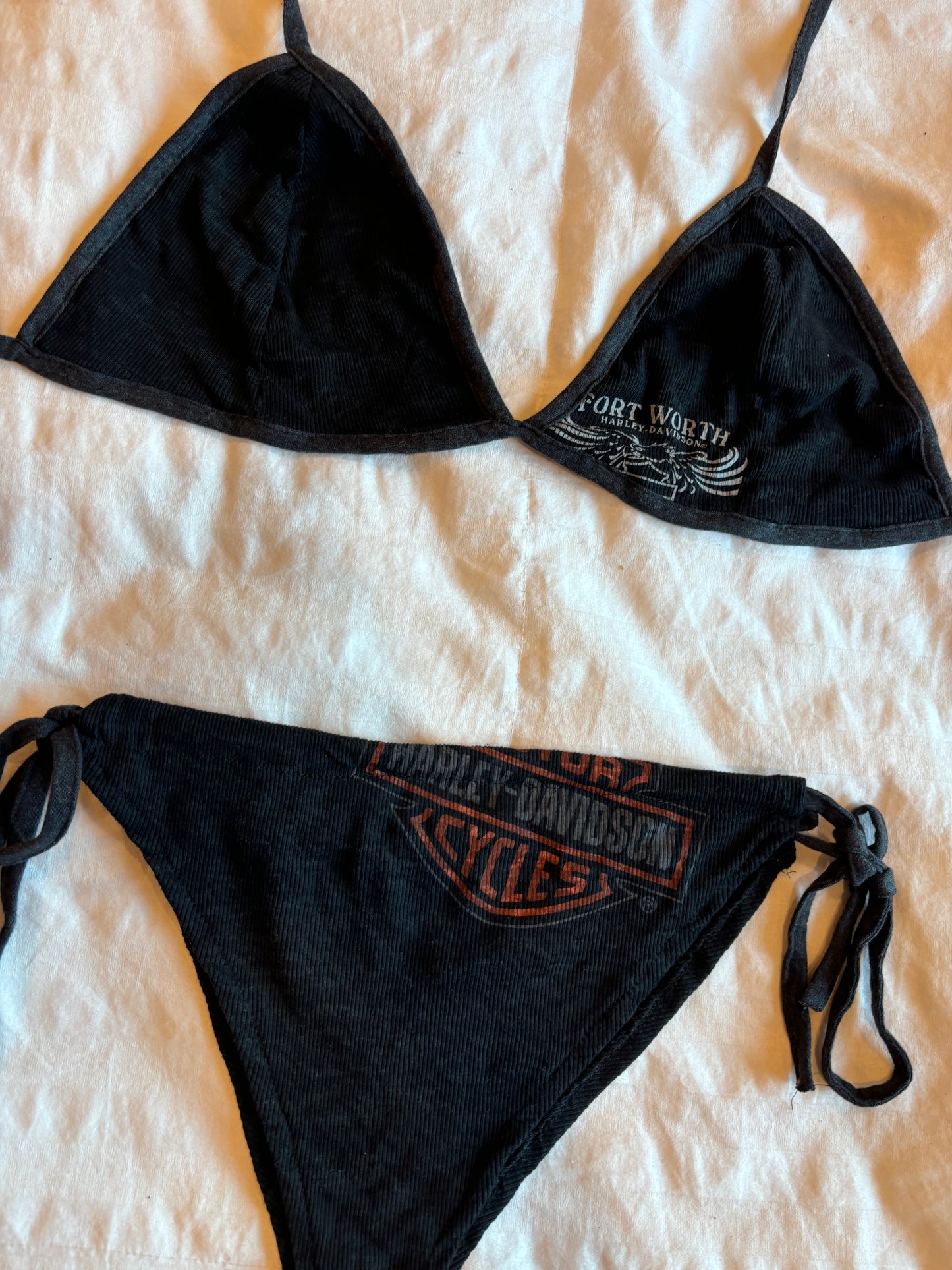 reworked harley davidson bikini