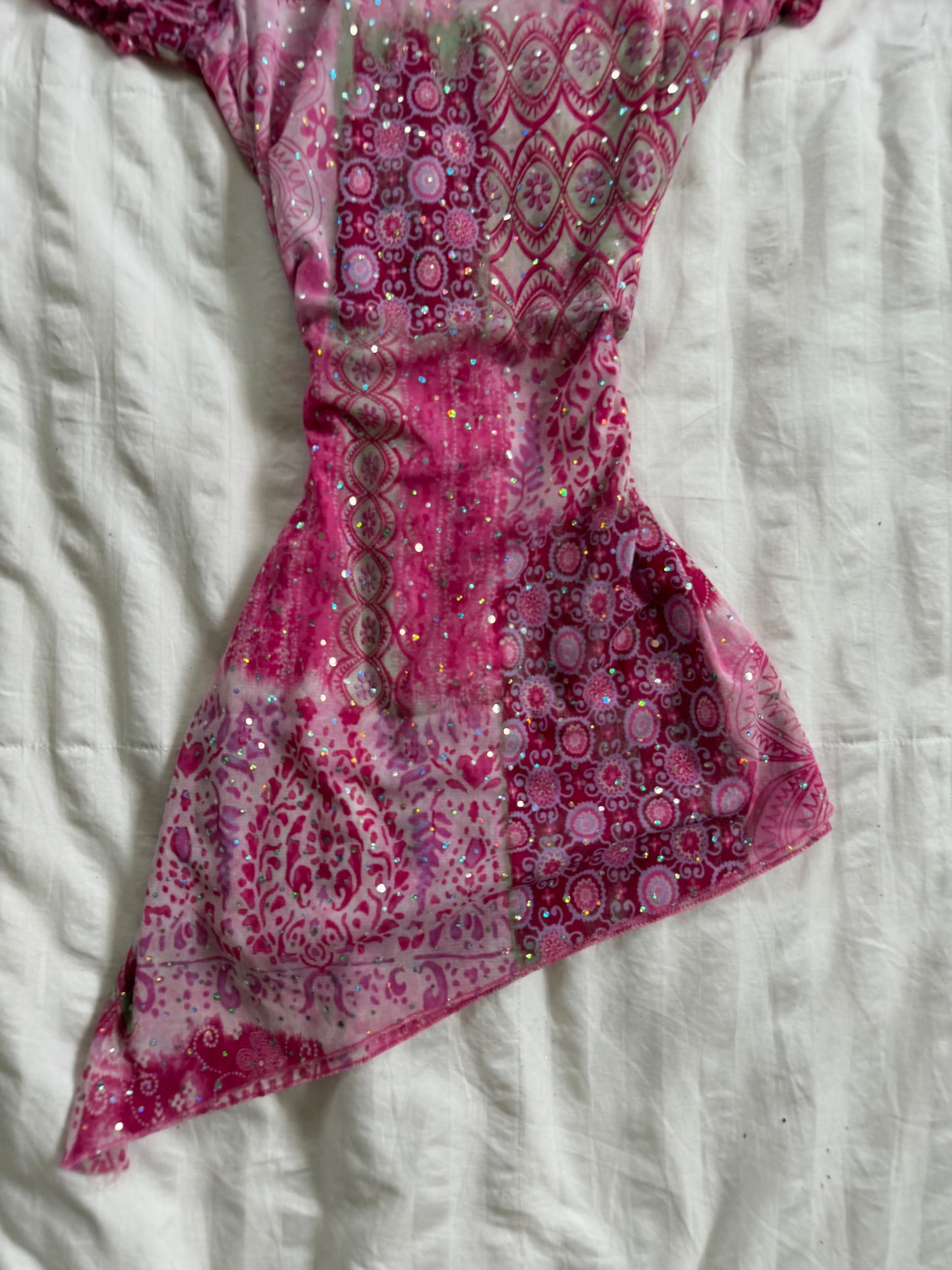 spot paisley top