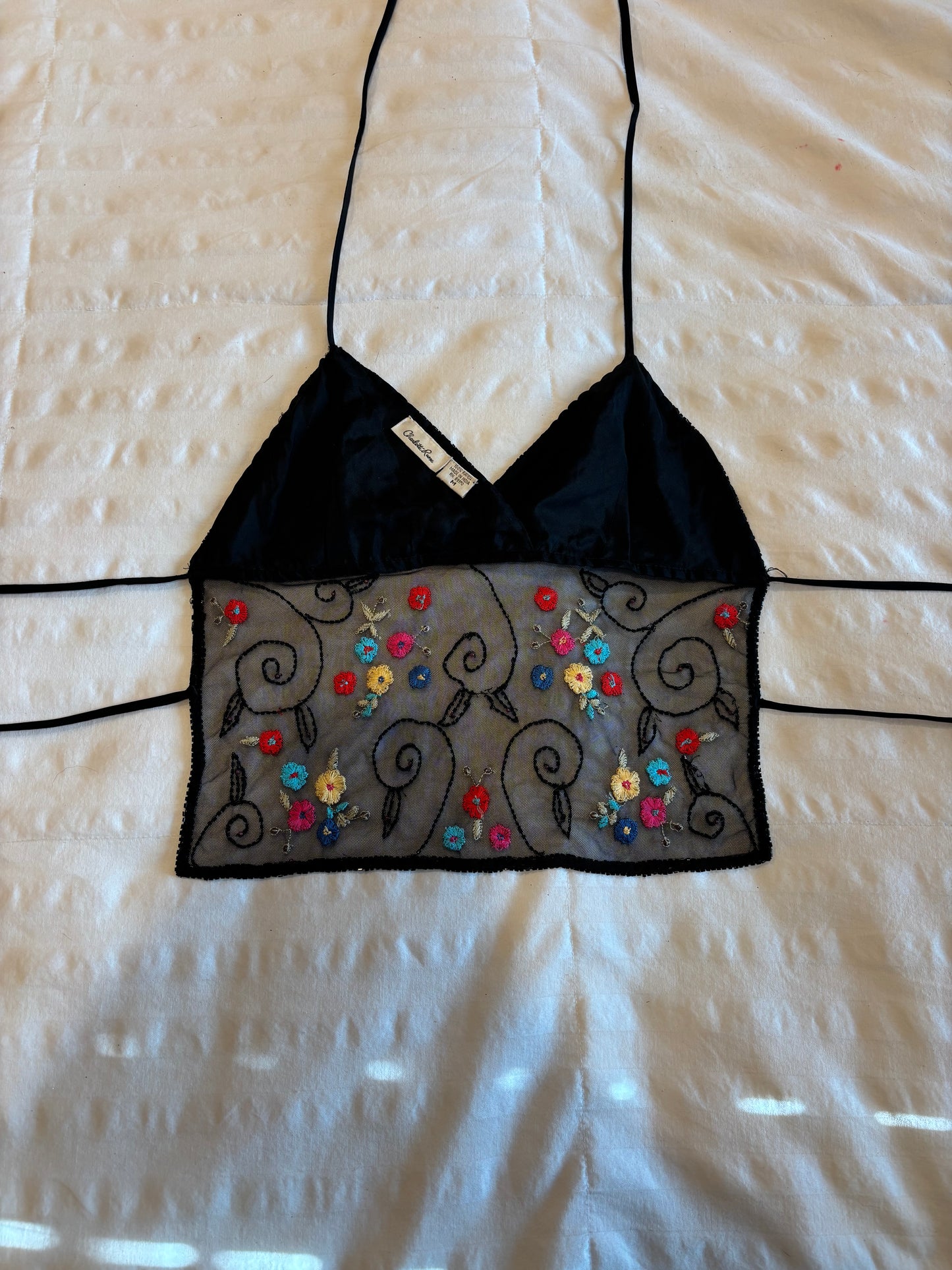 backless beaded top