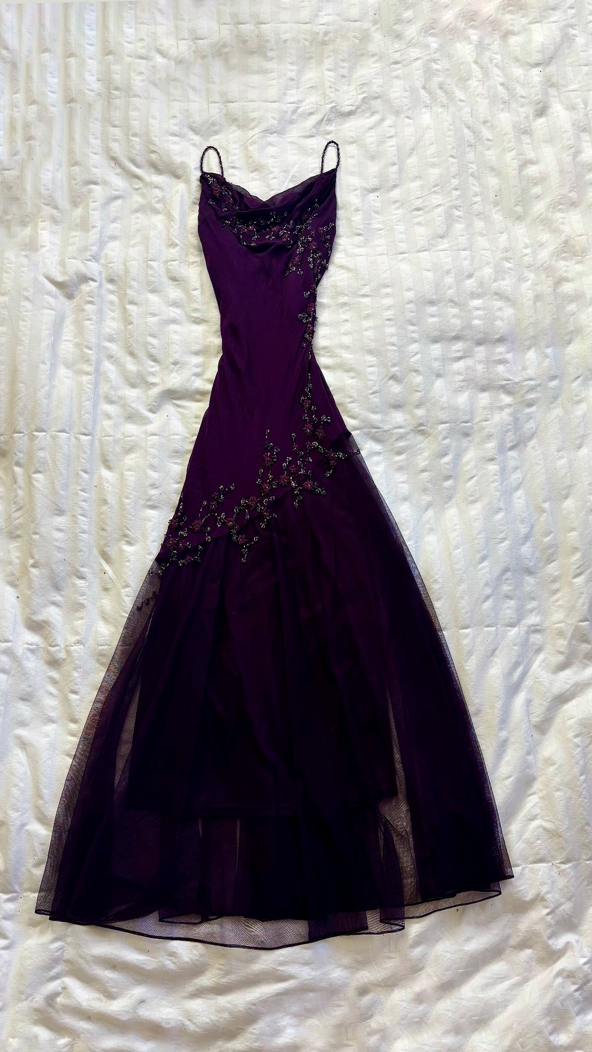 beaded dress