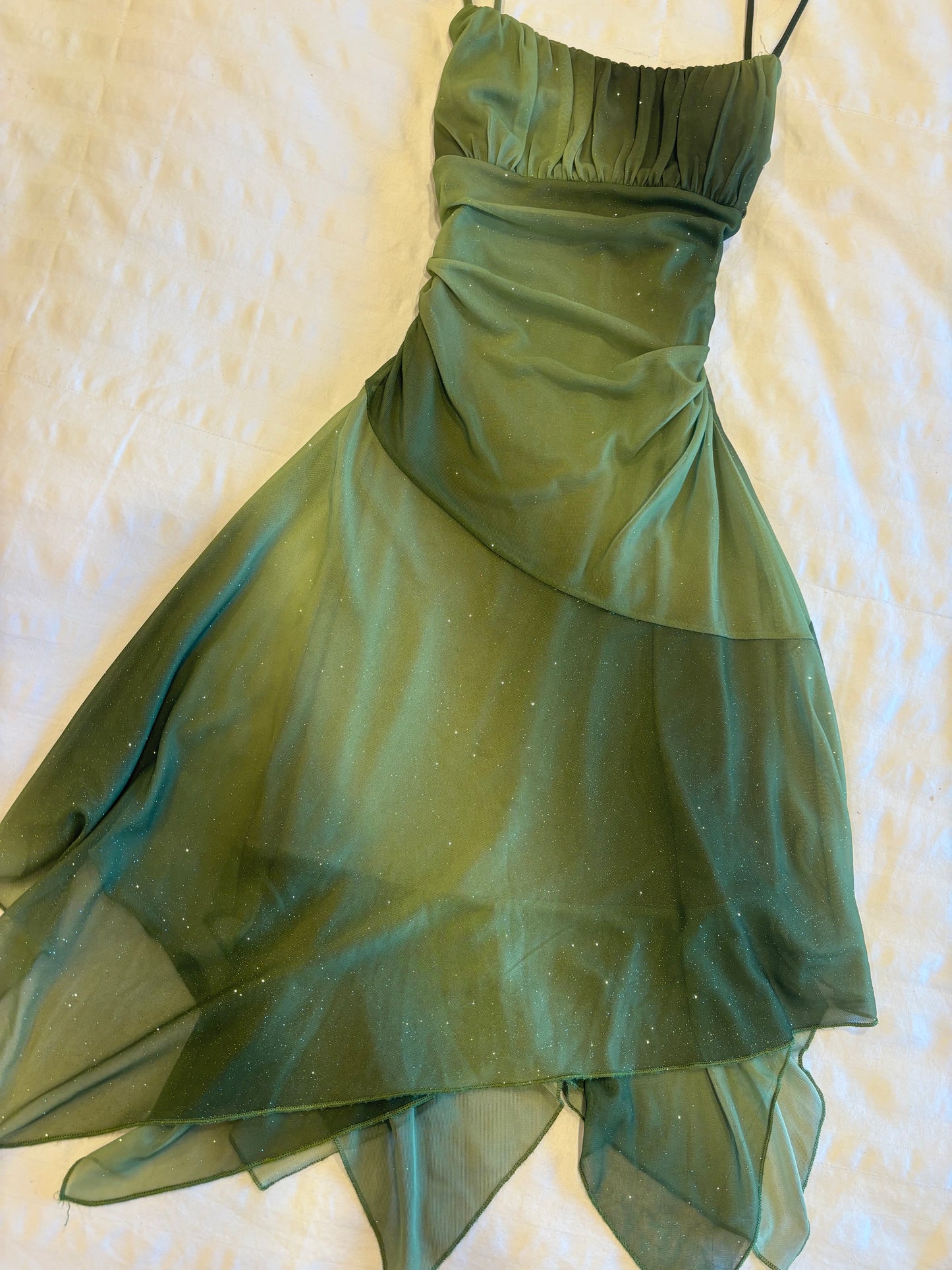 asymmetrical fairy taboo dress